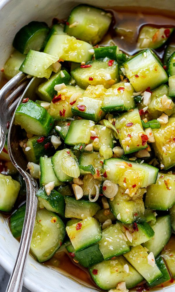 Marinated Cucumber Salad
