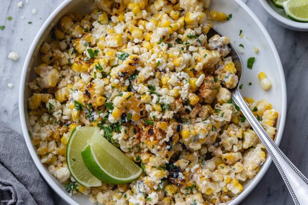 Mexican Street Corn Salad recipe