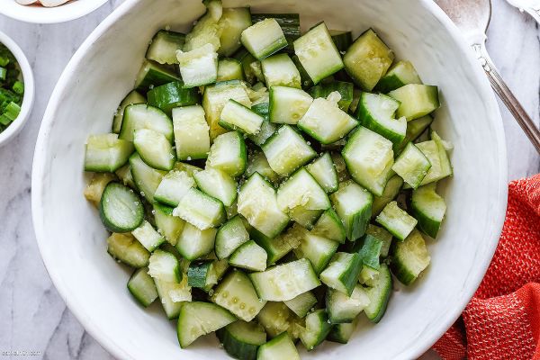Marinated Cucumber Salad