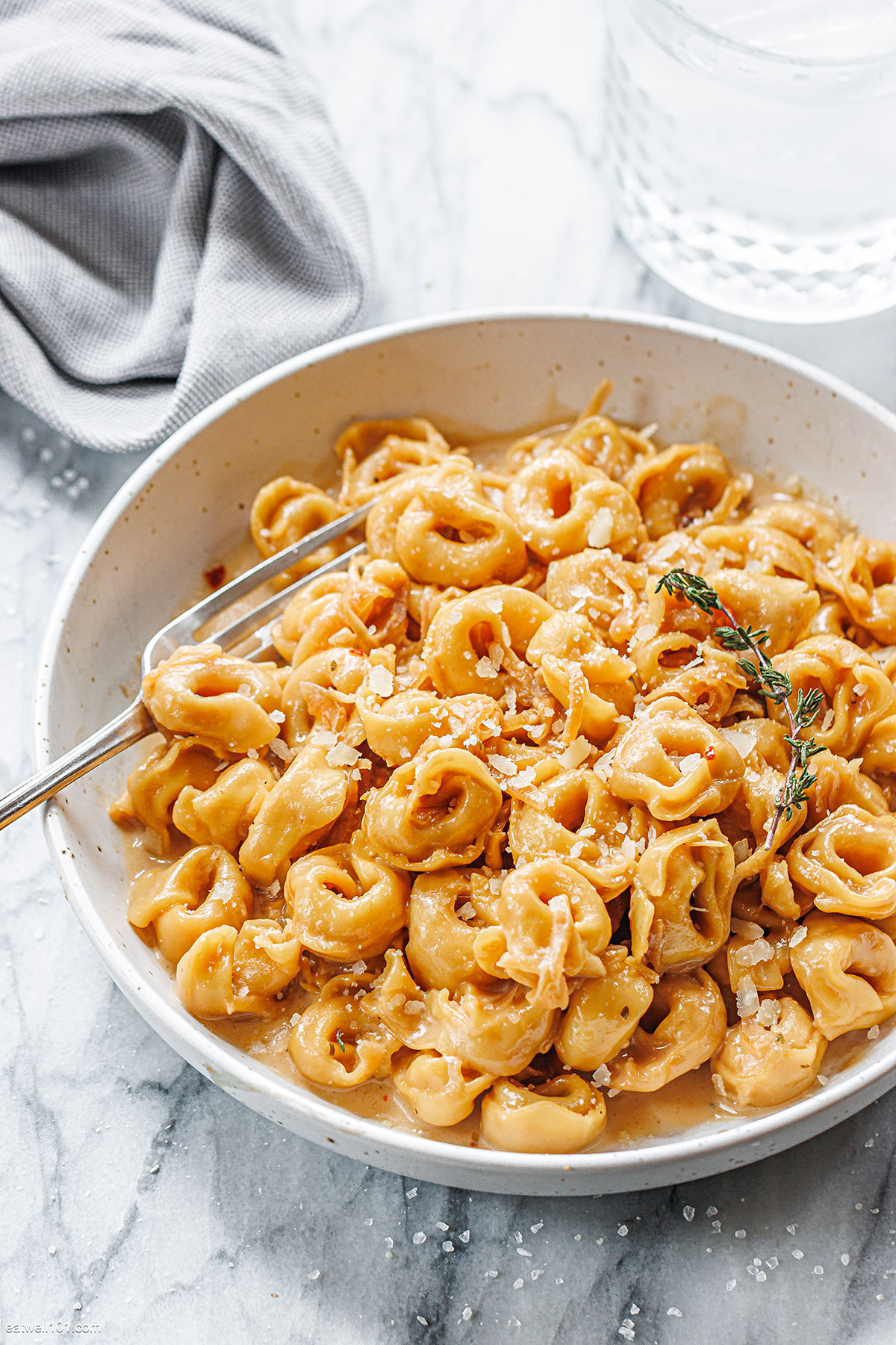 Creamy French Onion Tortellini Recipe — Eatwell101