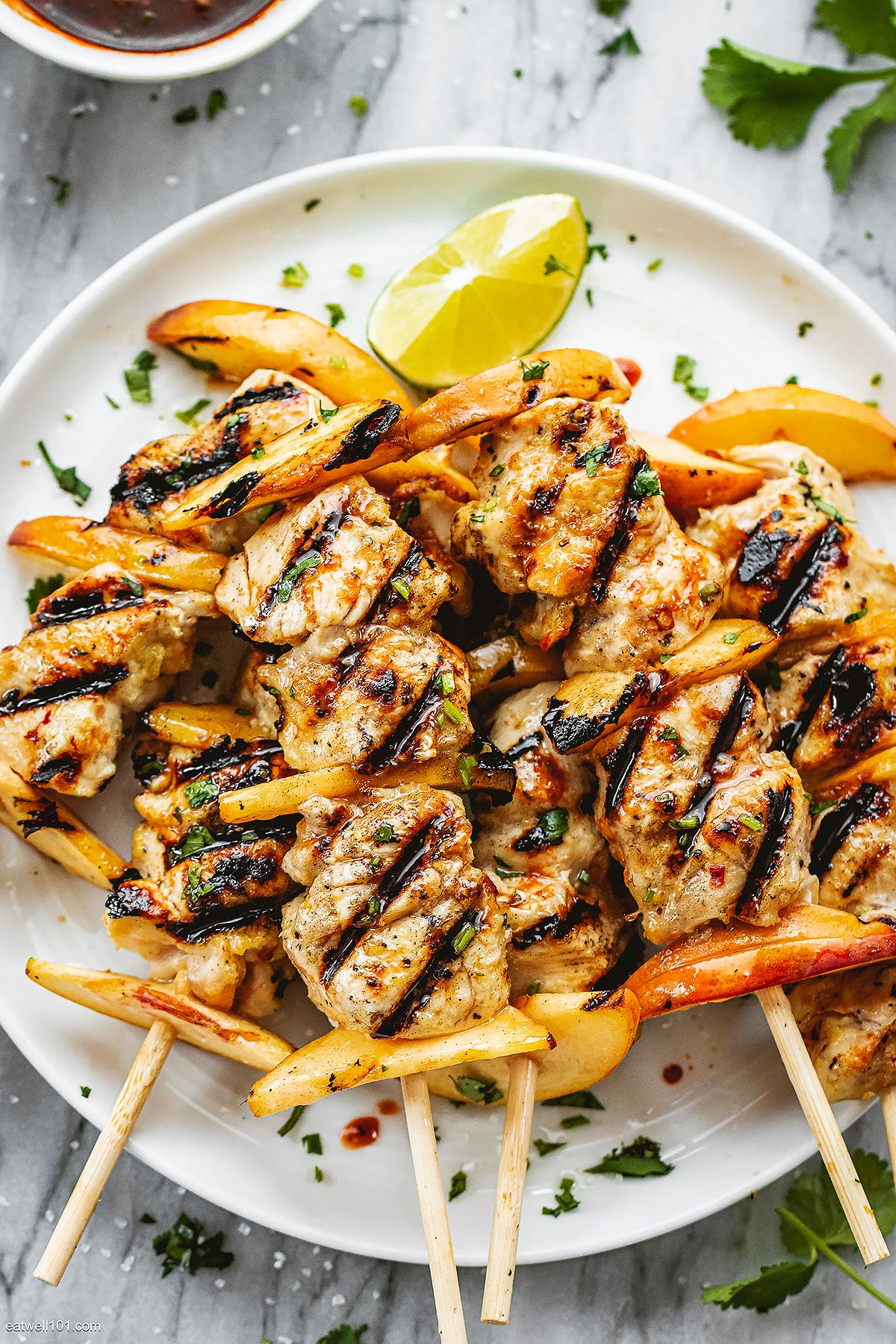 grilled chicken skewers