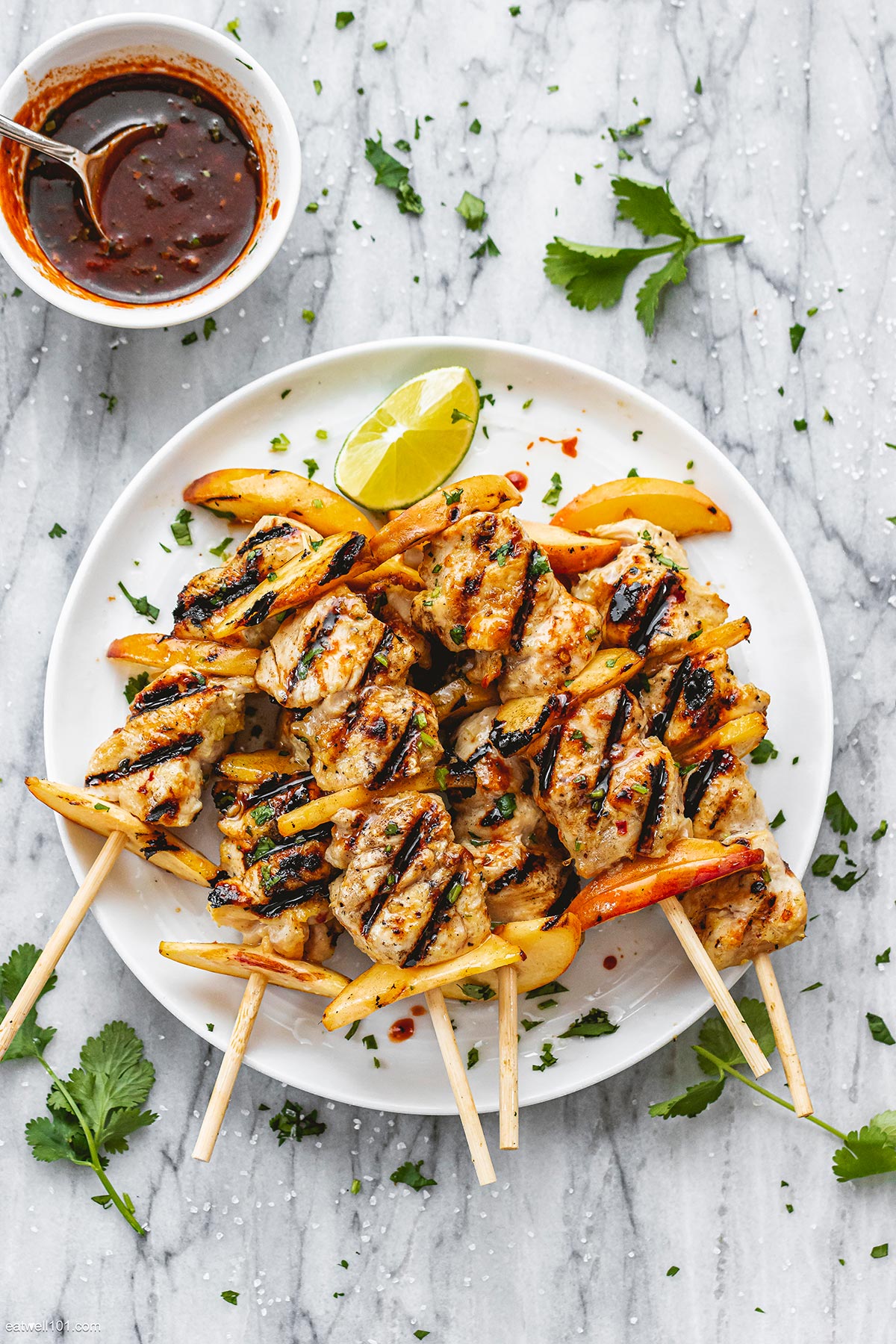 healthy Grilled Chicken skewers Recipe