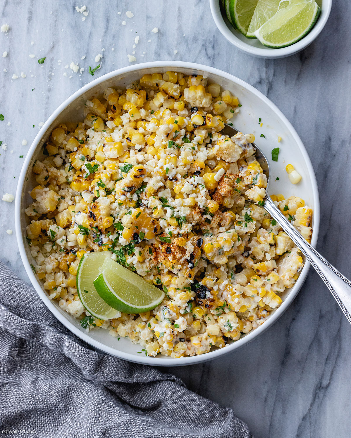 how to make Mexican Street Corn Salad