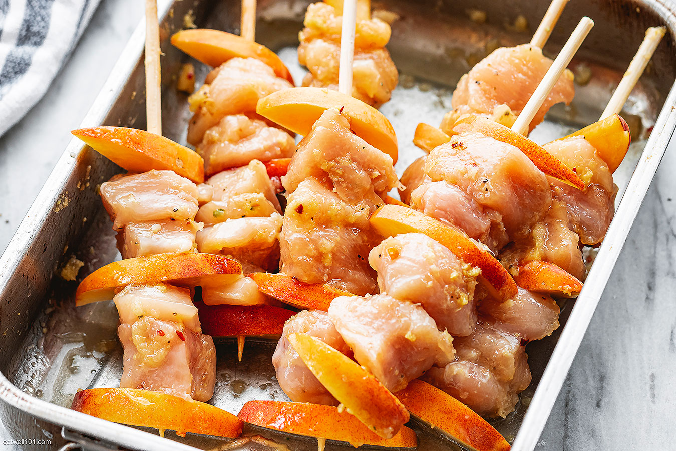 how to make grilled chicken kabobs