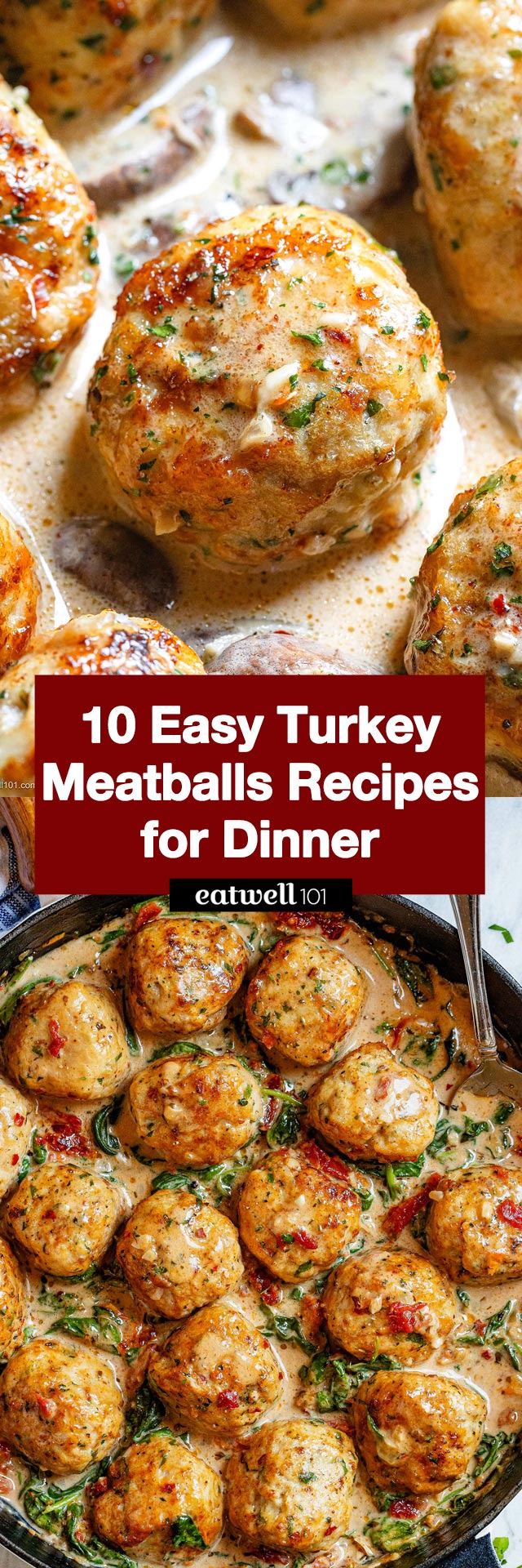 Our delicious turkey meatball recipes will hit the spot! From classic comfort foods to unexpected twists, these turkey meatball recipes will make dinnertime a breeze.