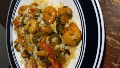 Sheet Pan Shrimp Fajitas