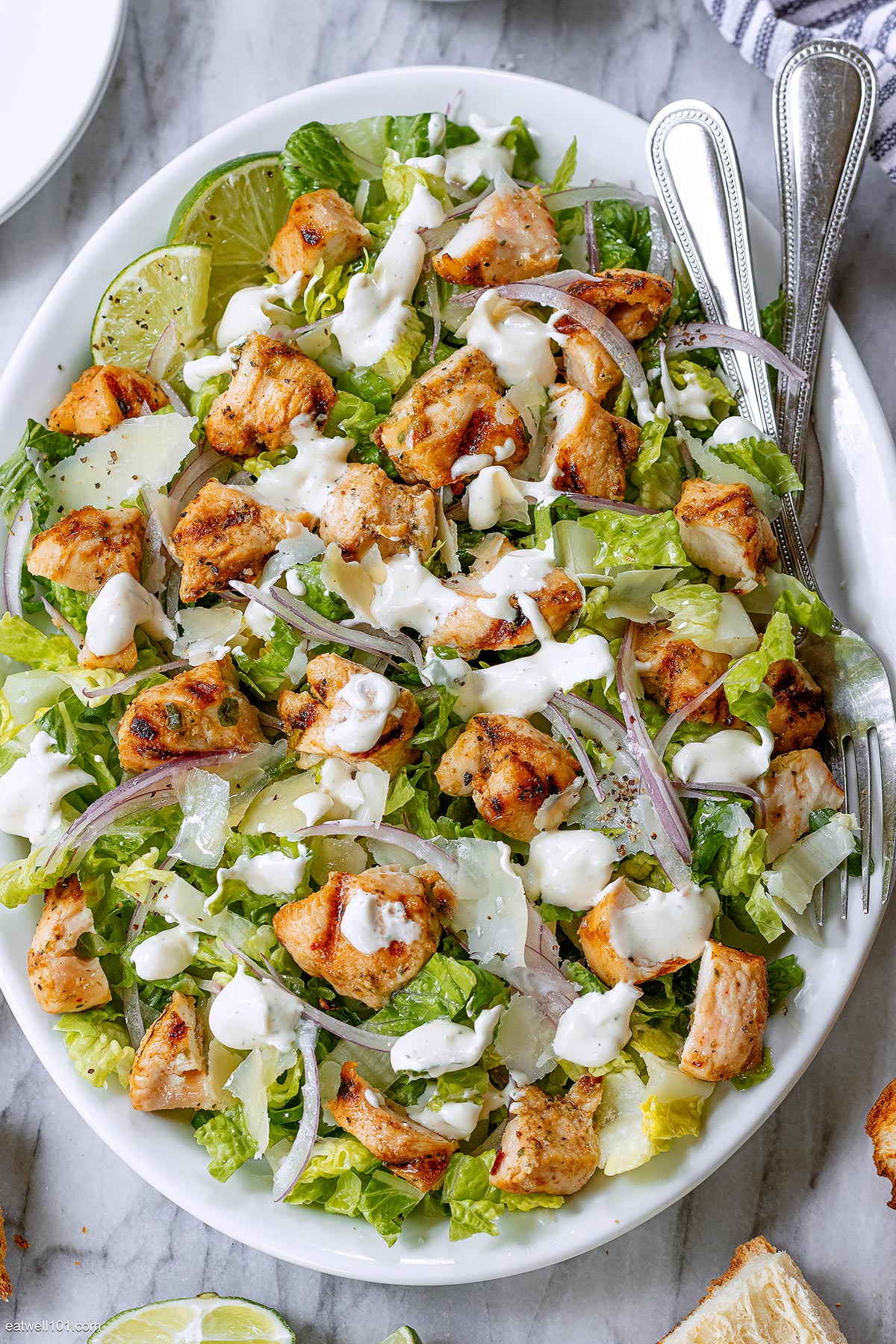 Honey Lemon Grilled Chicken Salad Recipe Grilled Chicken Salad Recipe