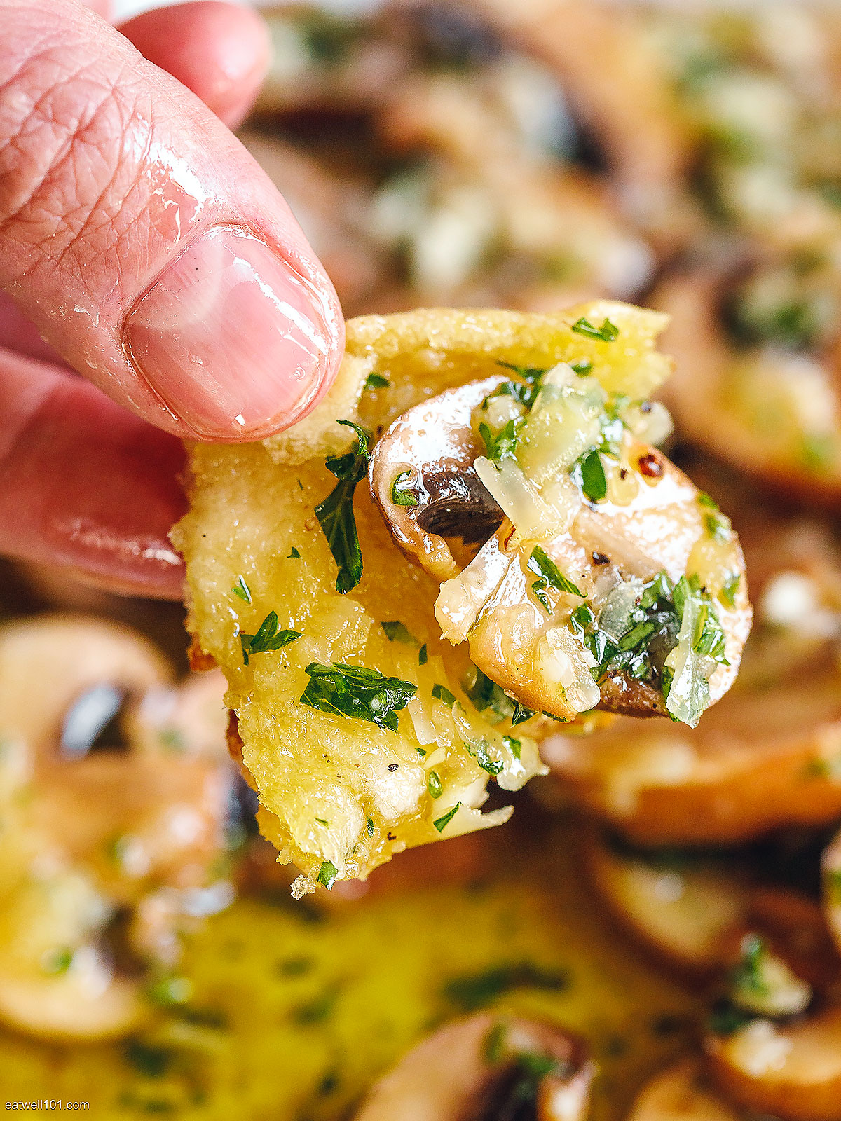 marinated mushrooms