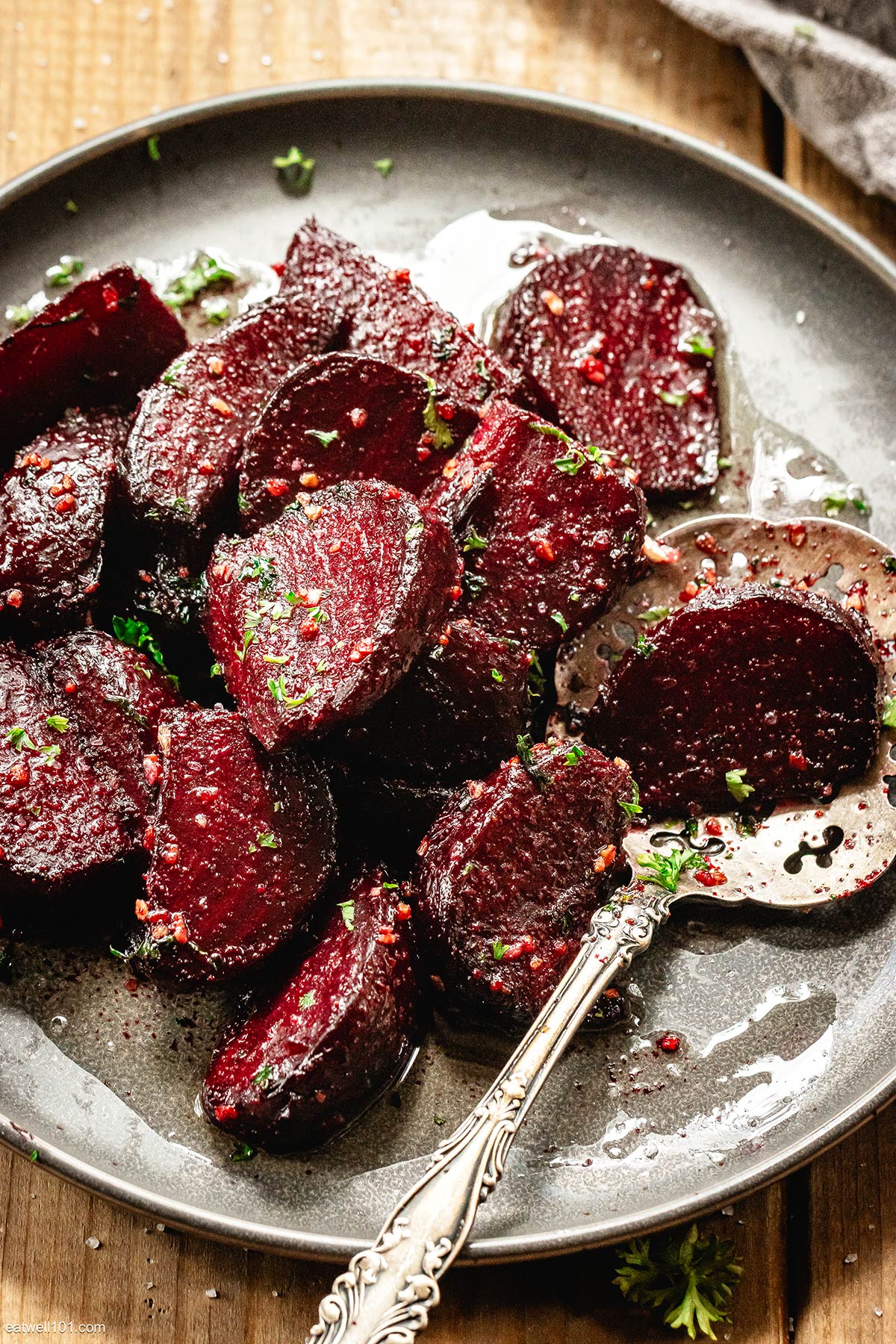 garlic butter sauteed beets
