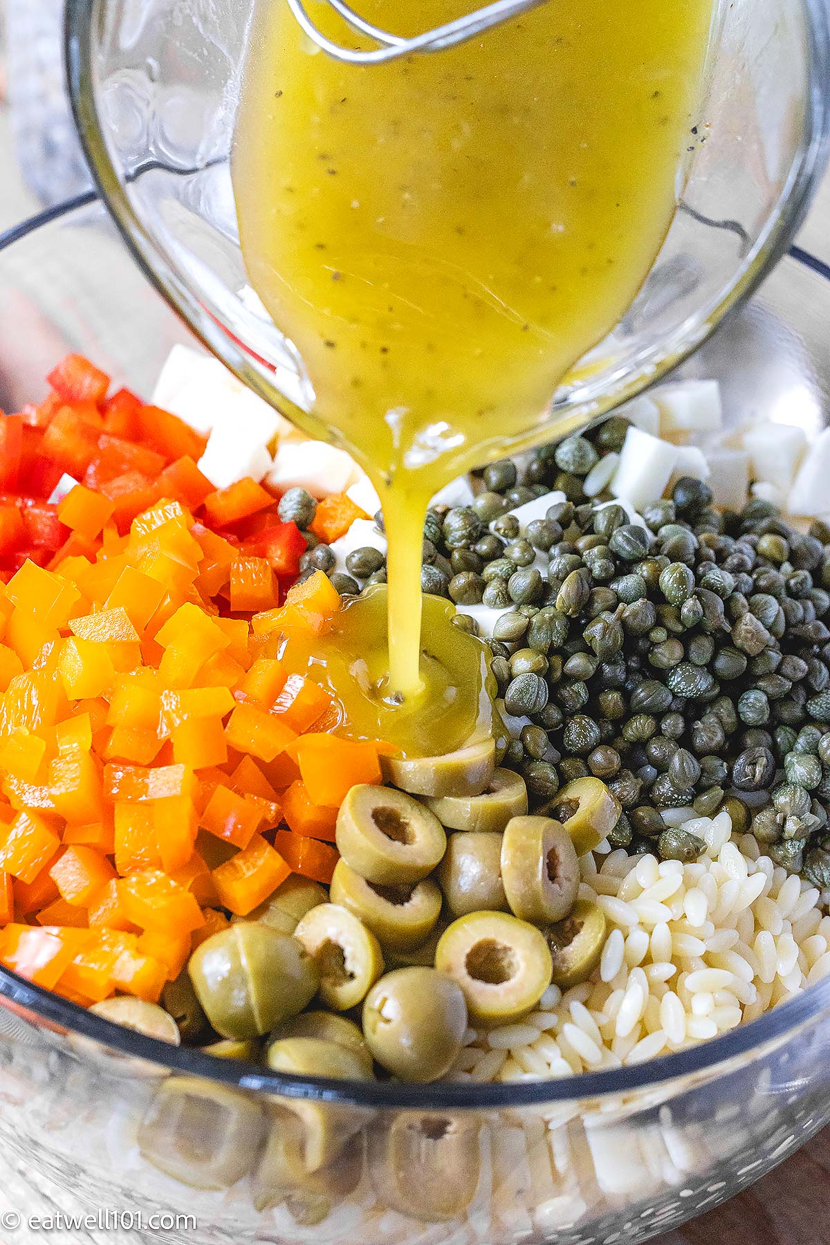 orzo pasta salad dressing