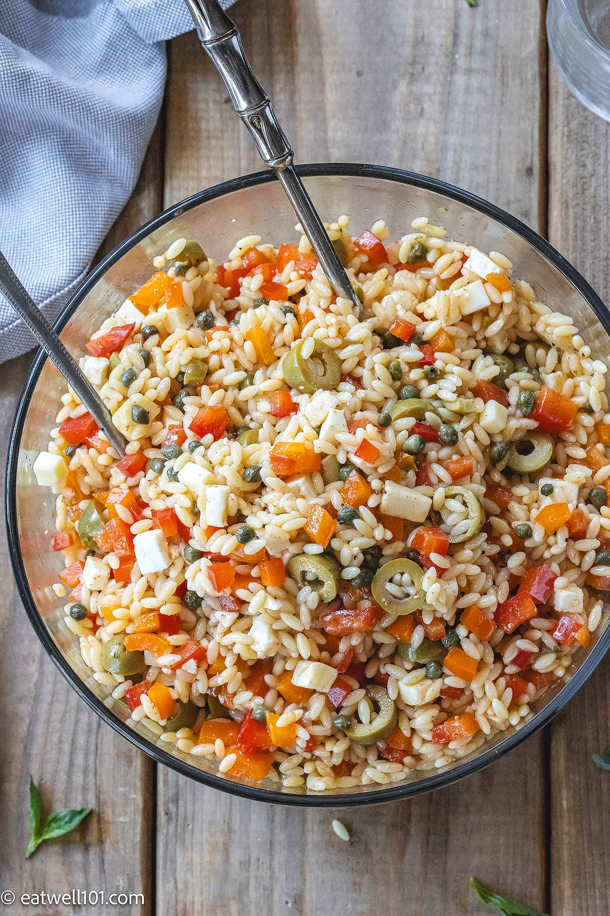 orzo salad greek