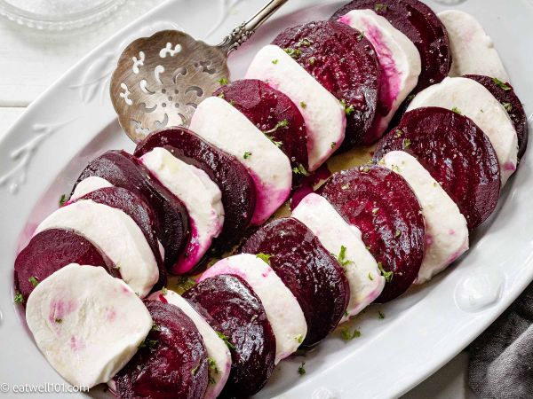 beet caprese salad recipe