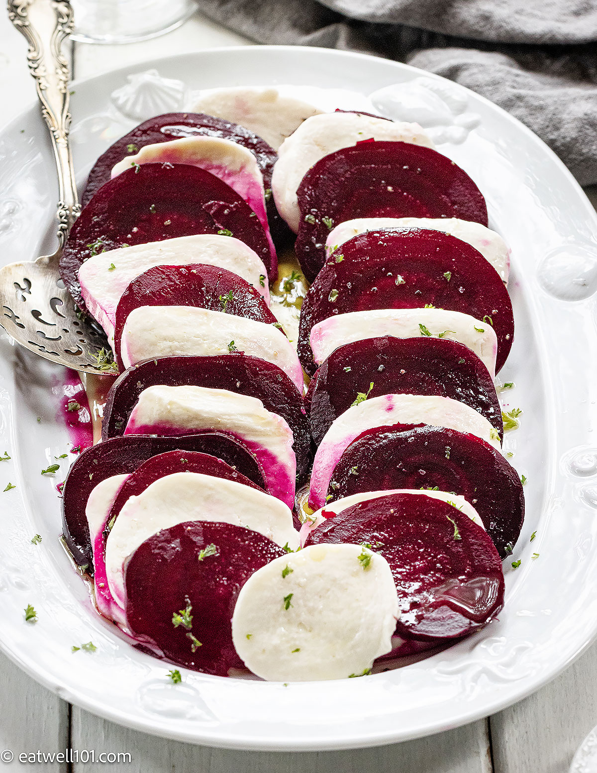cooked beets mozarella salad