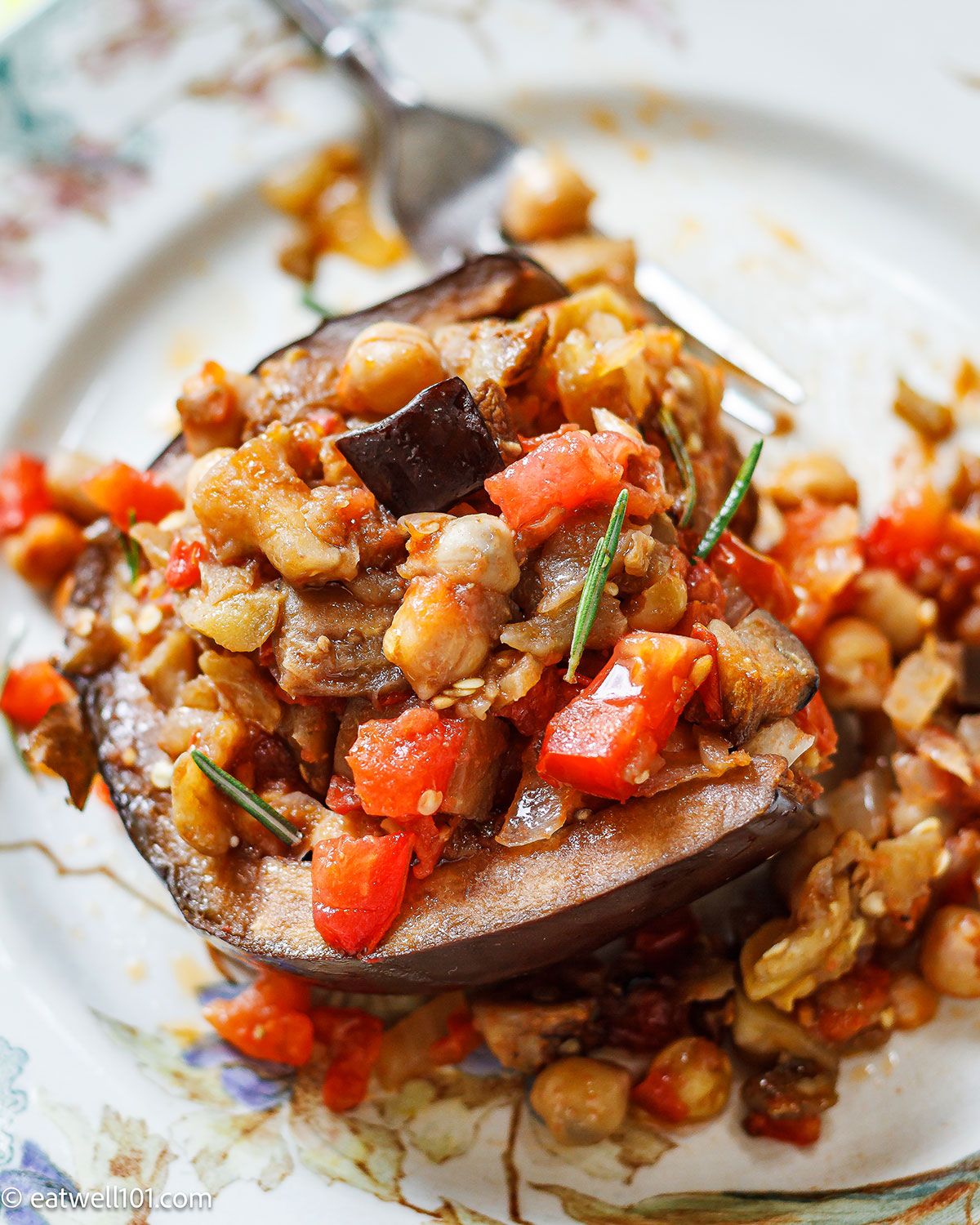 how to bake eggplant