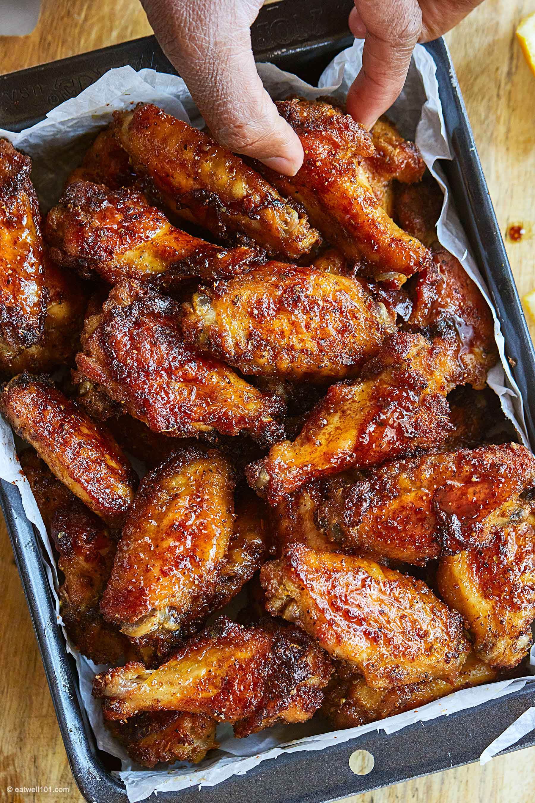 Baked chicken wings sales