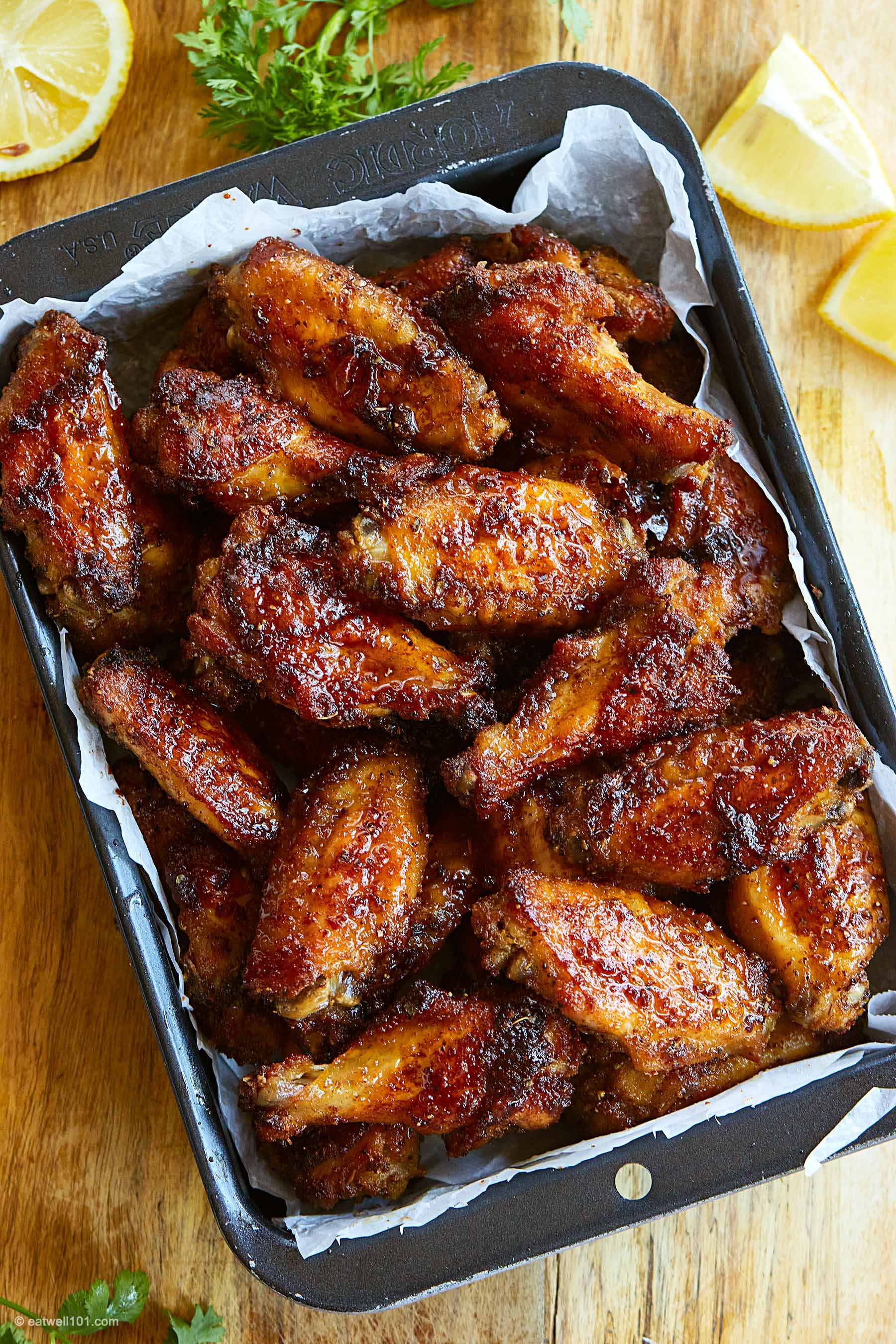 spicy baked chicken wings