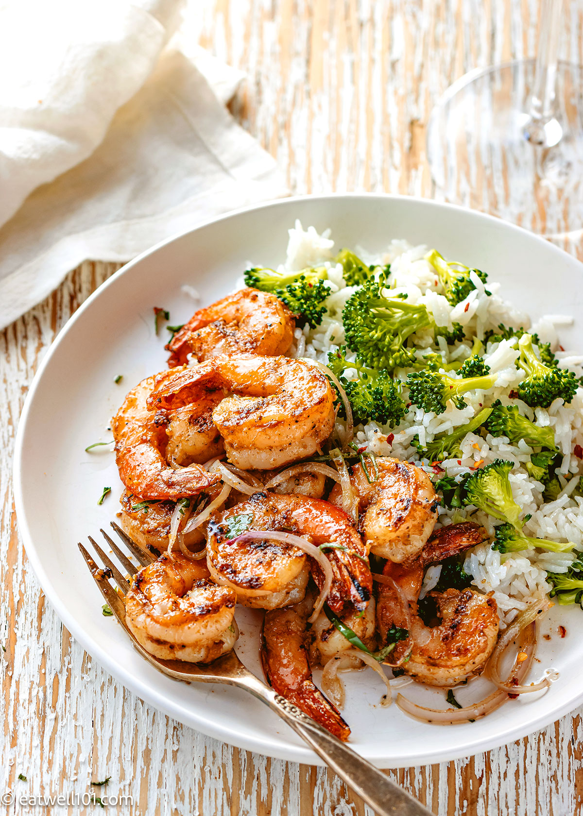 Shrimp and broccoli rice recipe 1