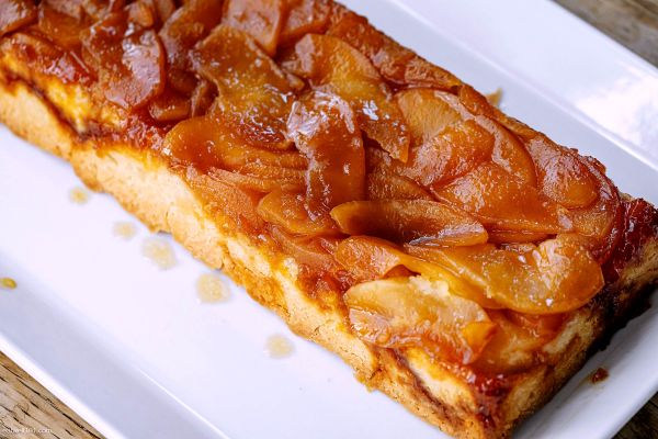 Upside-Down Caramel Apple Cake