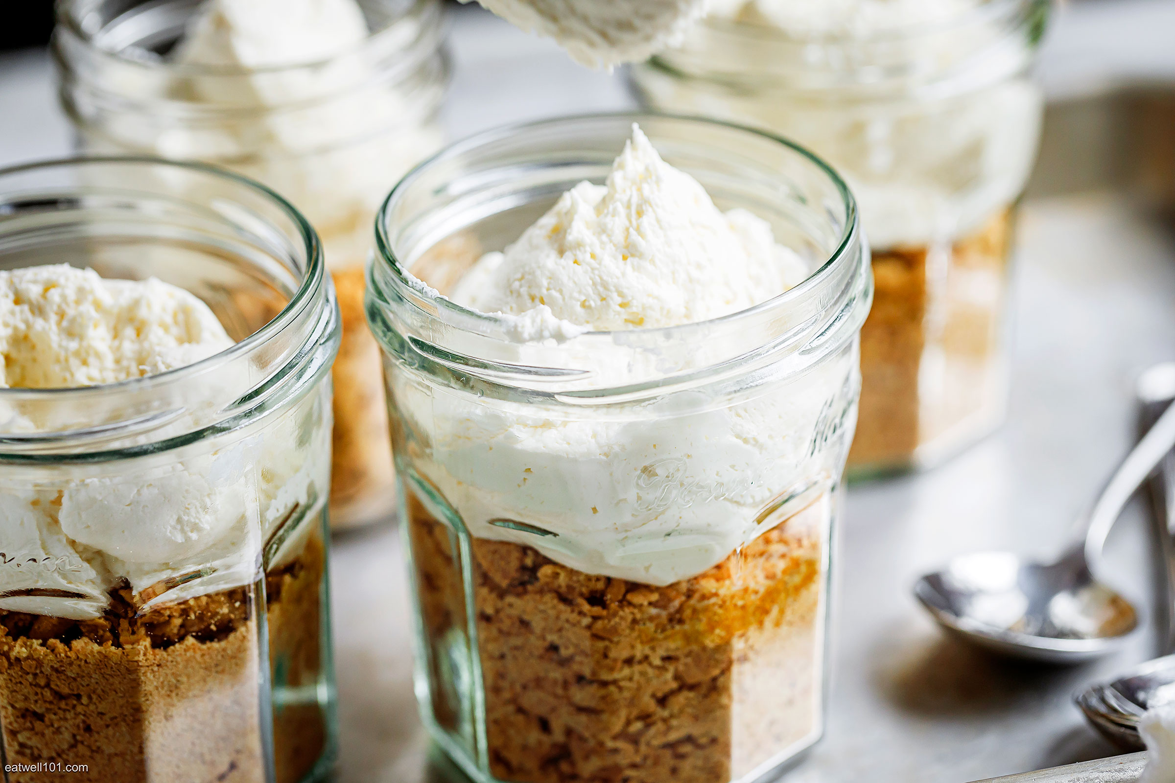 Vanilla Cheesecake Jars