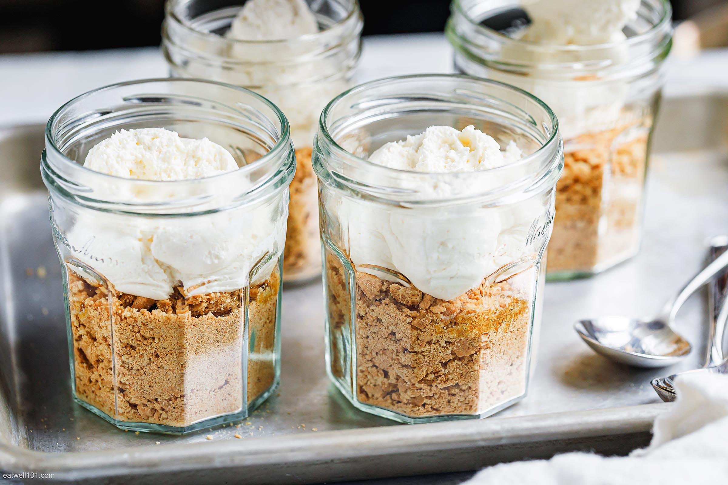 cheesecake in a jar