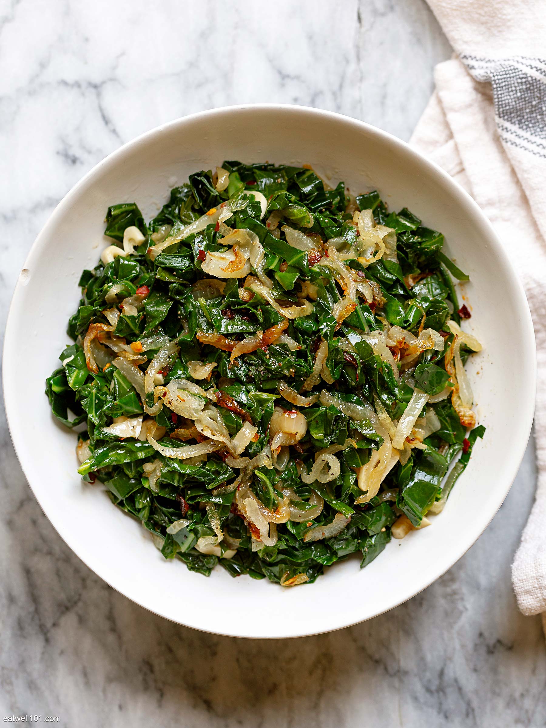 easy Collard greens side dish recipe