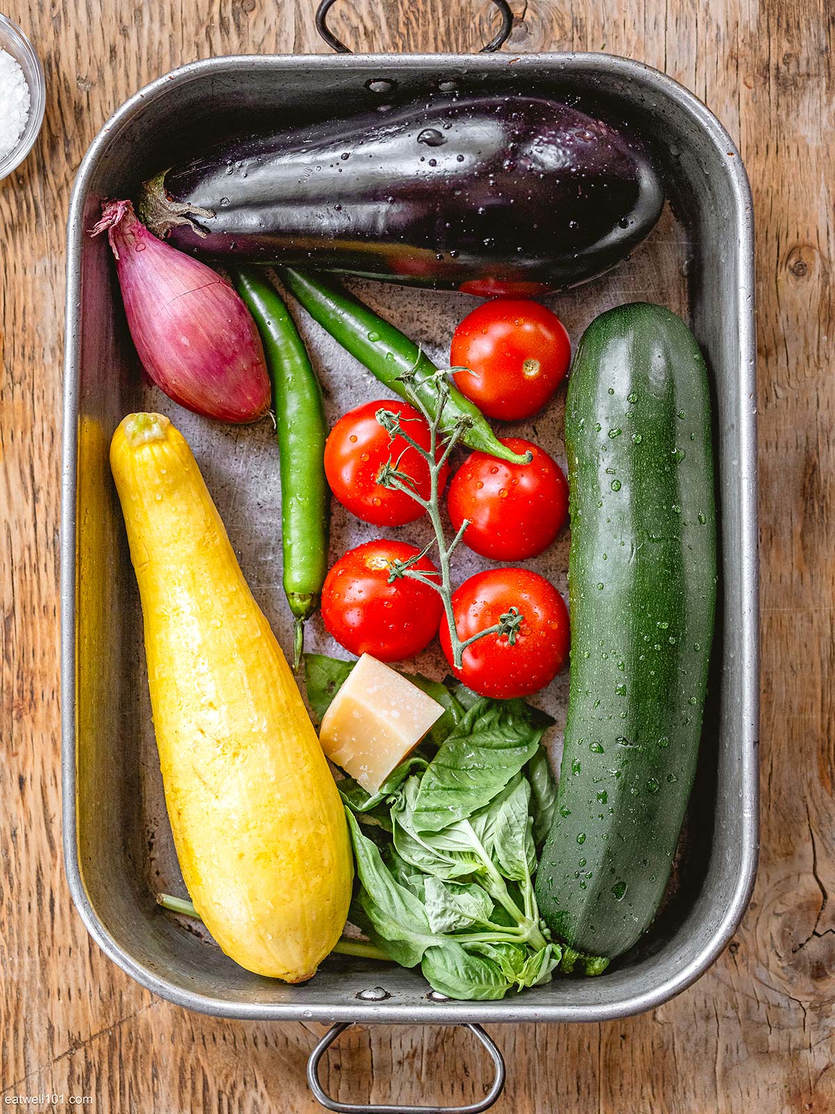 roasted summer vegetables