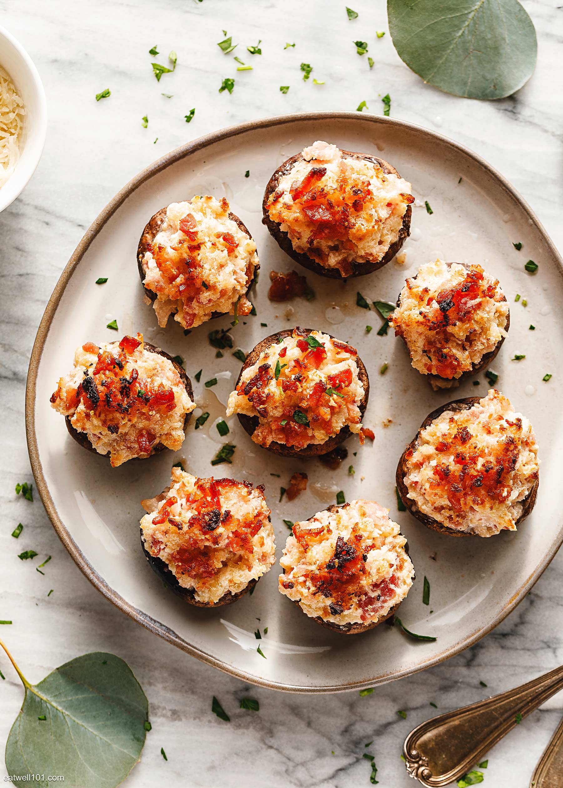 Baked Stuffed Mushrooms 1