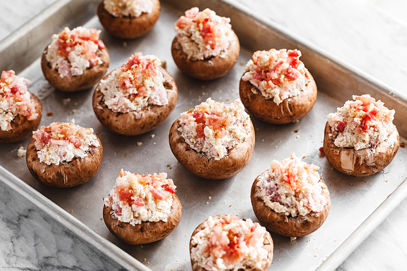 Baked Stuffed Mushrooms