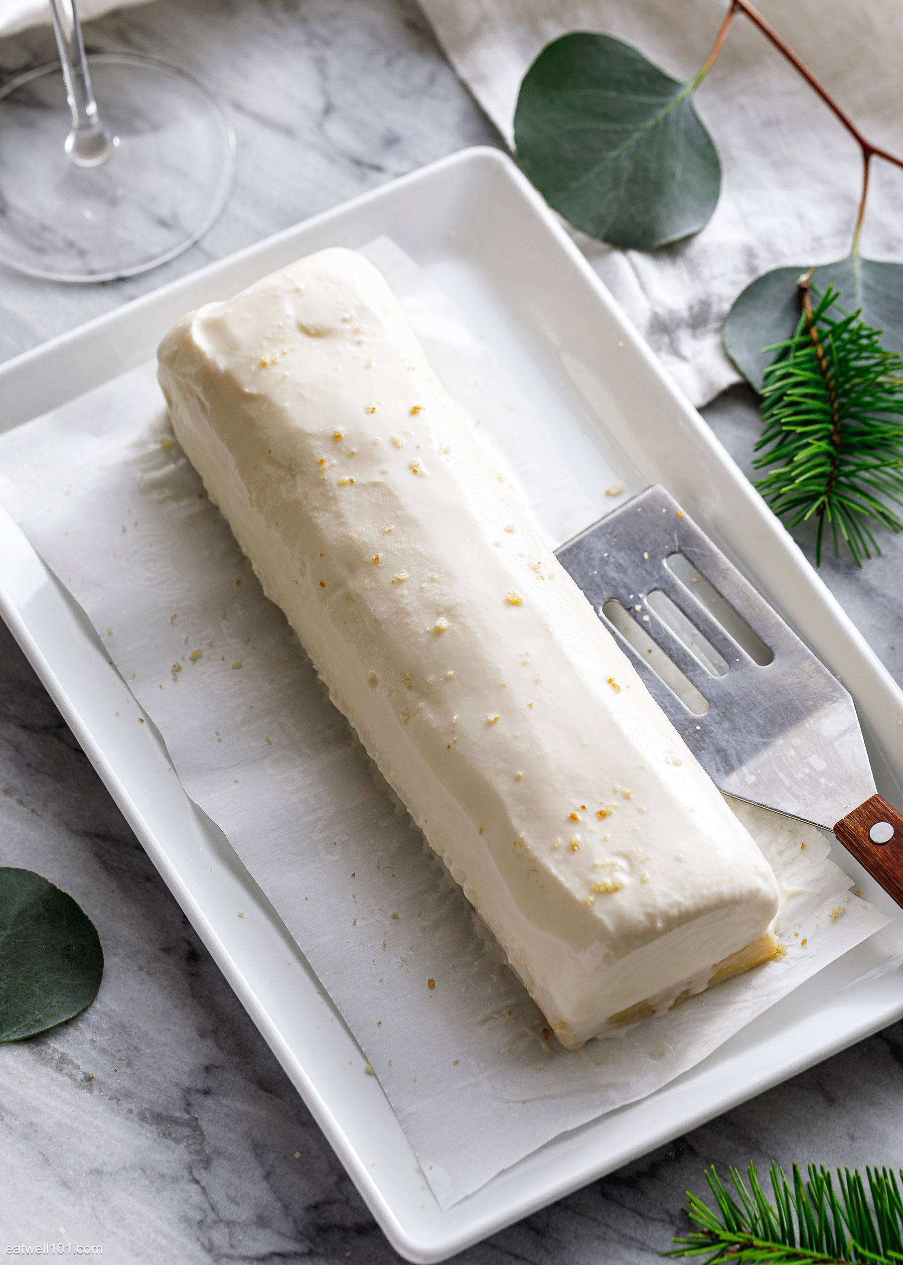 Ice Cream Yule Log recipe