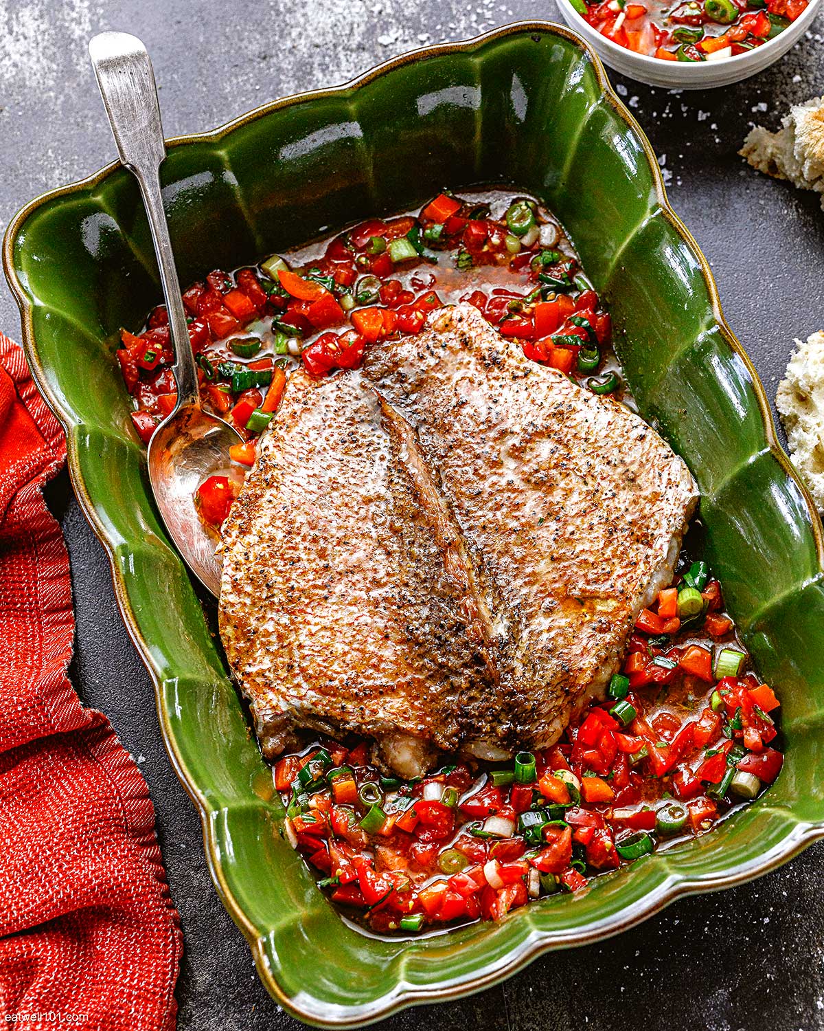 healthy red snapper fish recipe