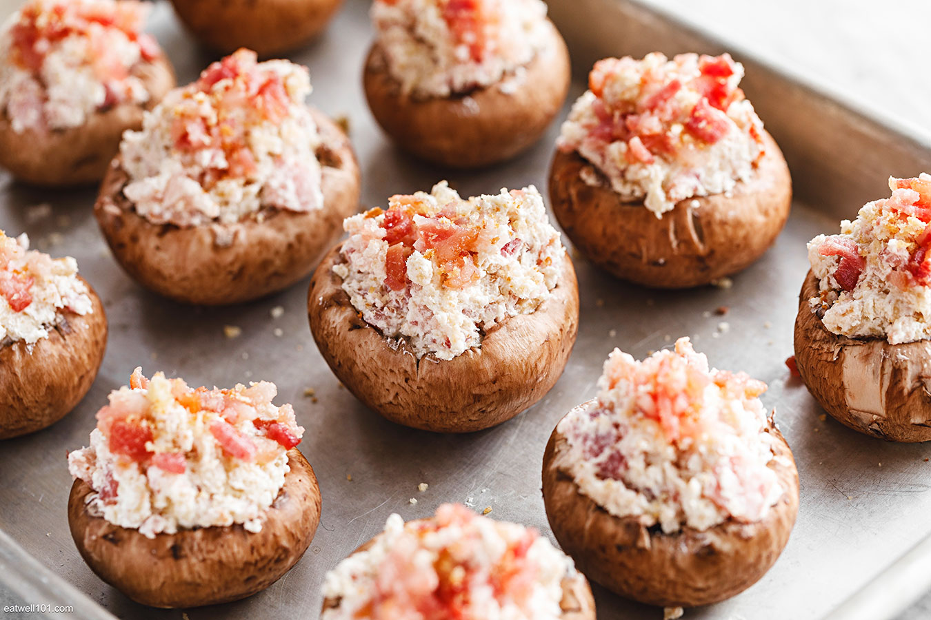 how to make Baked Stuffed Mushrooms