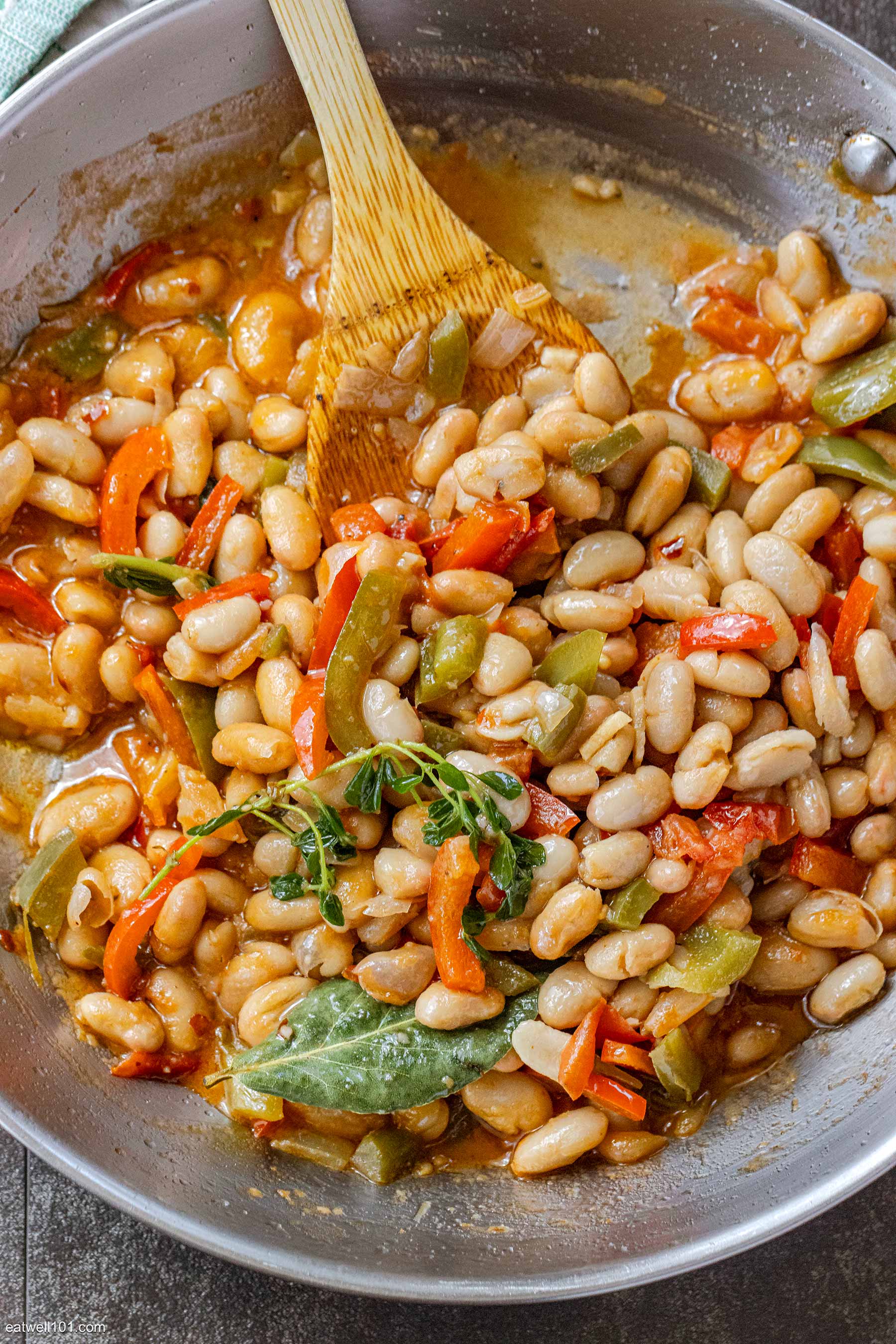 Basque-Style Beans