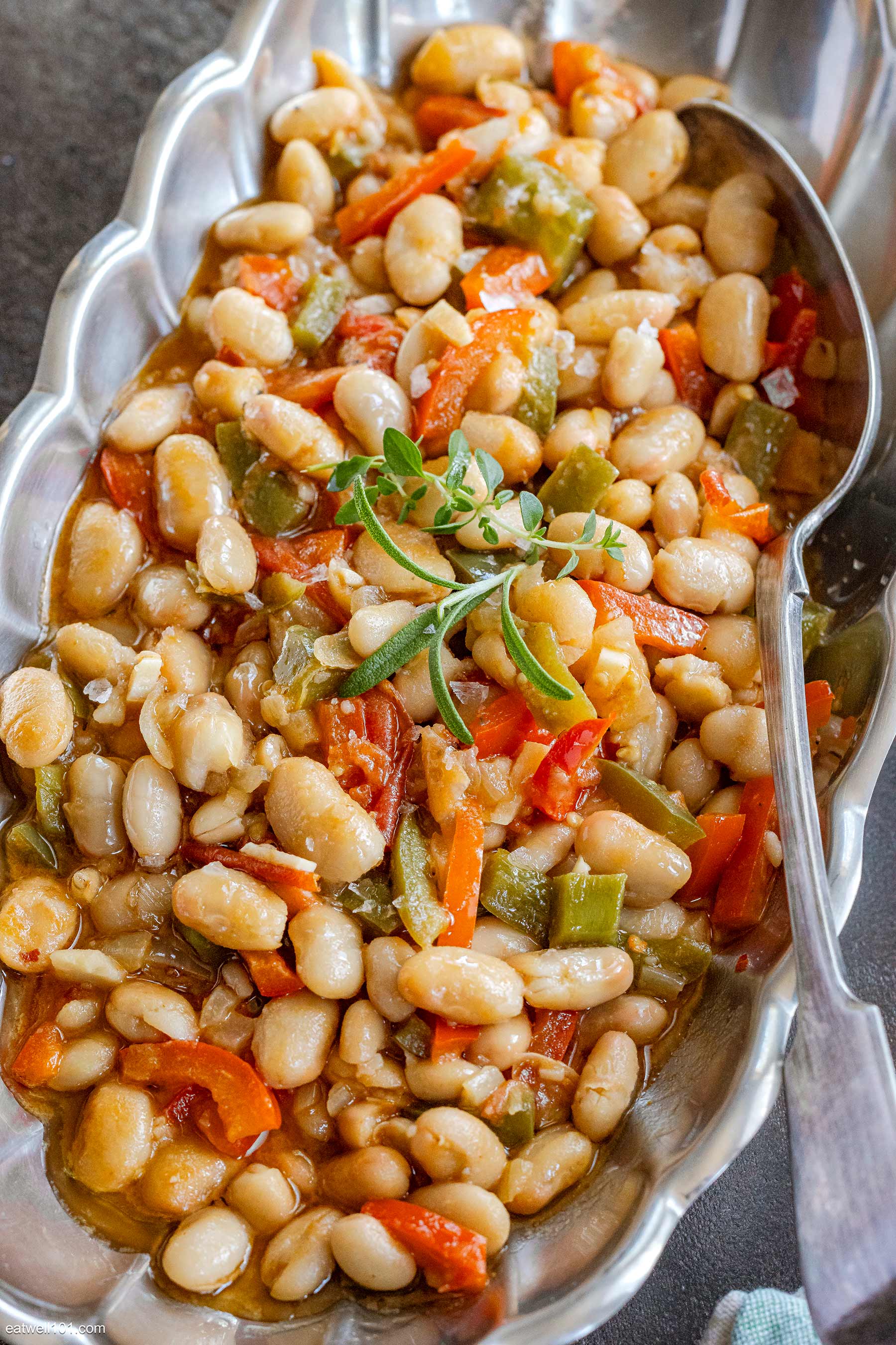 Basque-Style White Beans