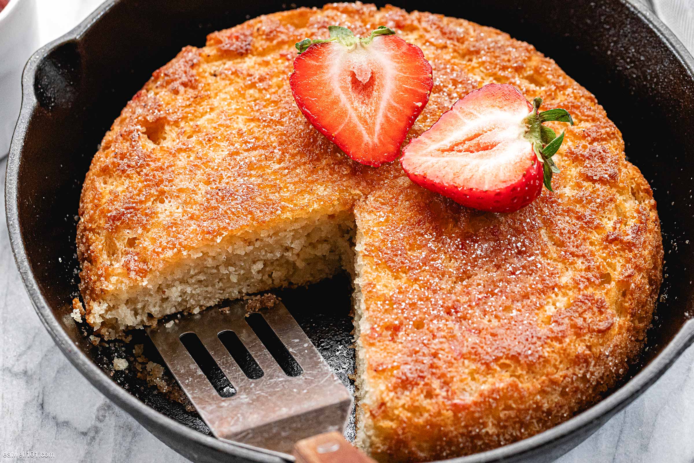 Baked Pancake in Cast Iron Skillet