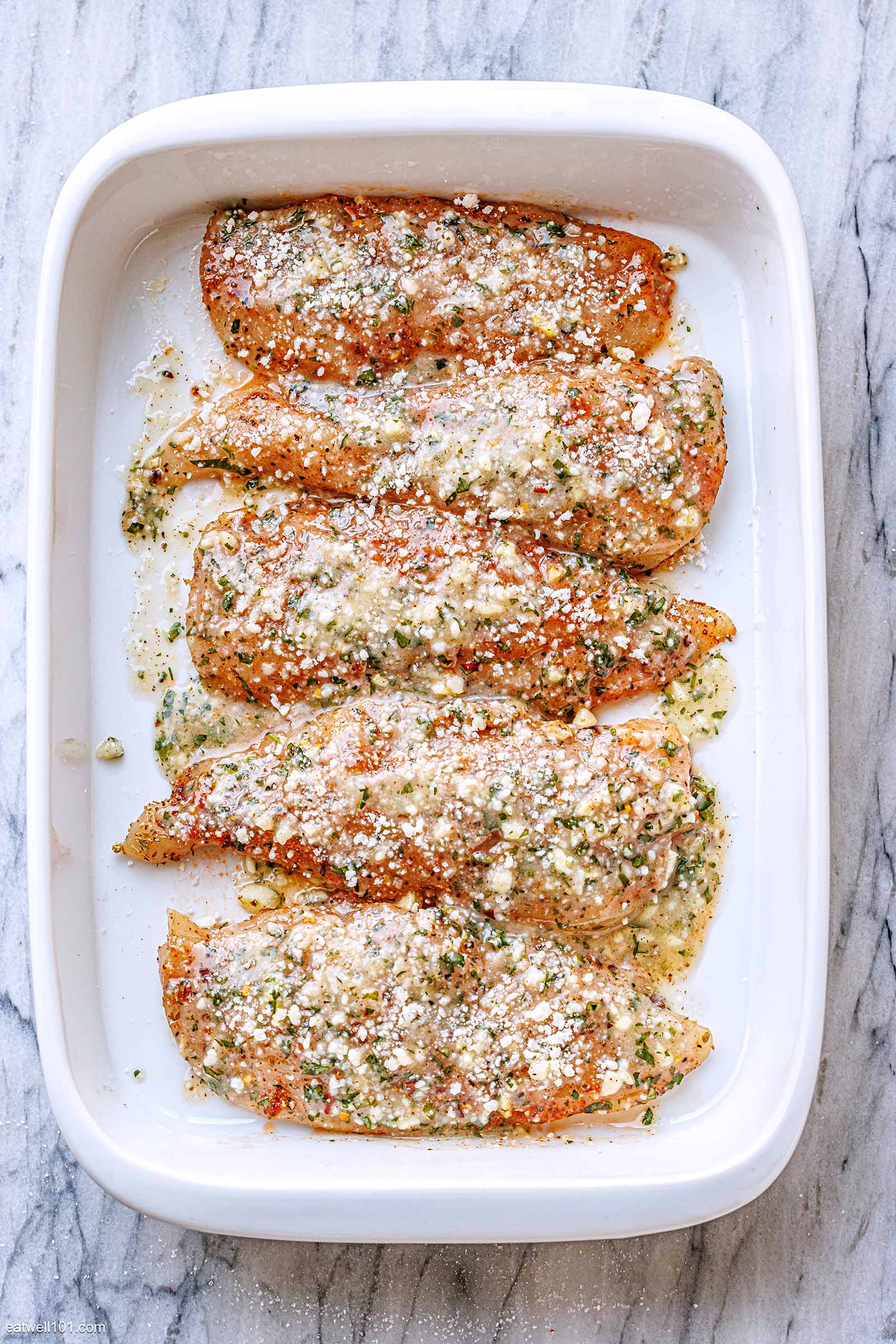 Garlic Parmesan Chicken Bake Recipe – Baked Chicken Breast Recipe