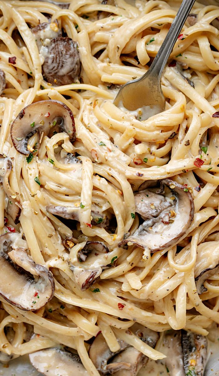Creamy Mushroom Pasta