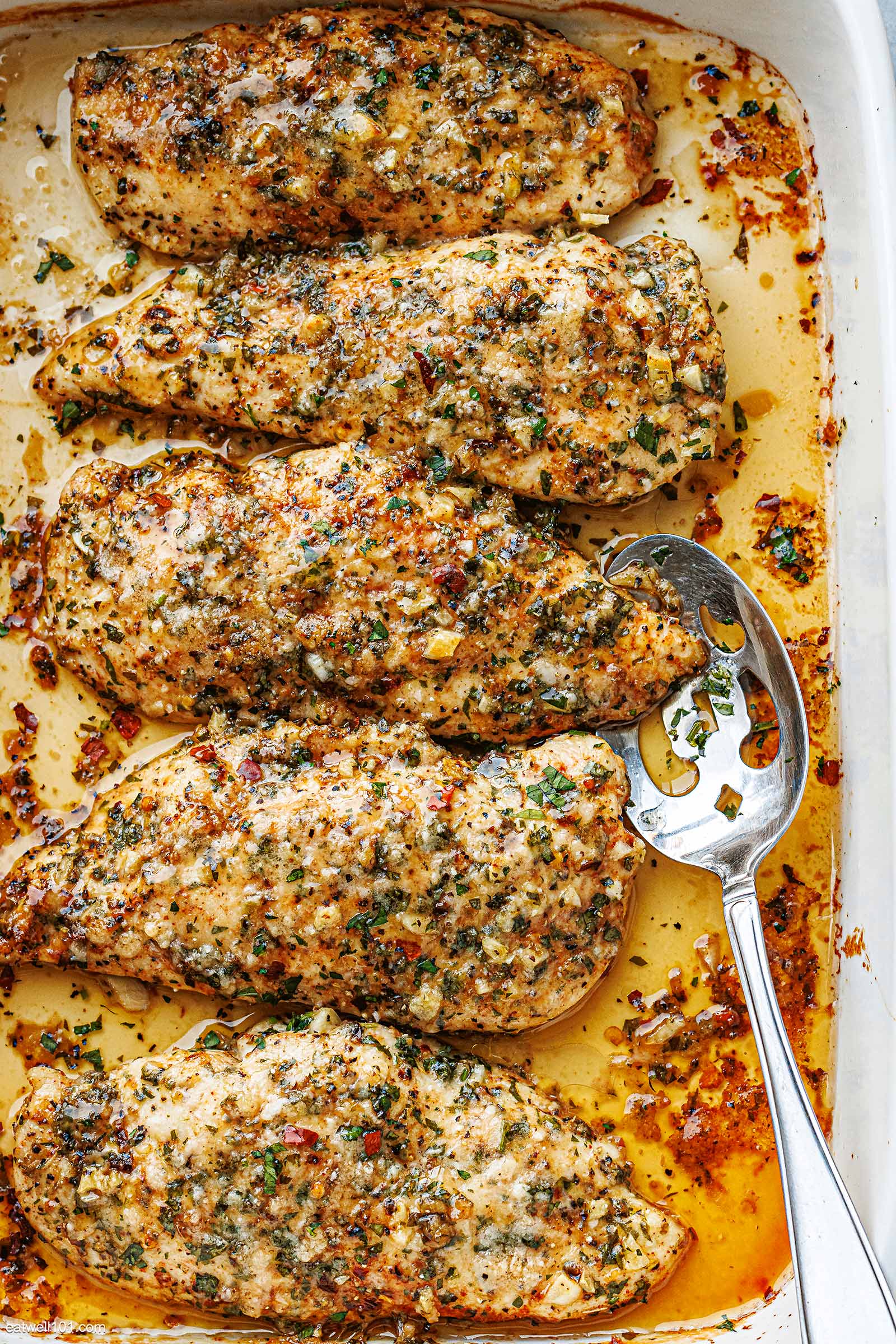 easy baked garlic parmesan chicken