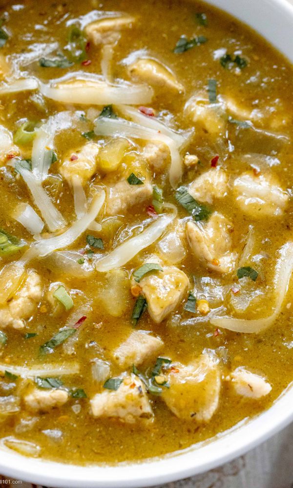 Easy Green Chile Pork Soup