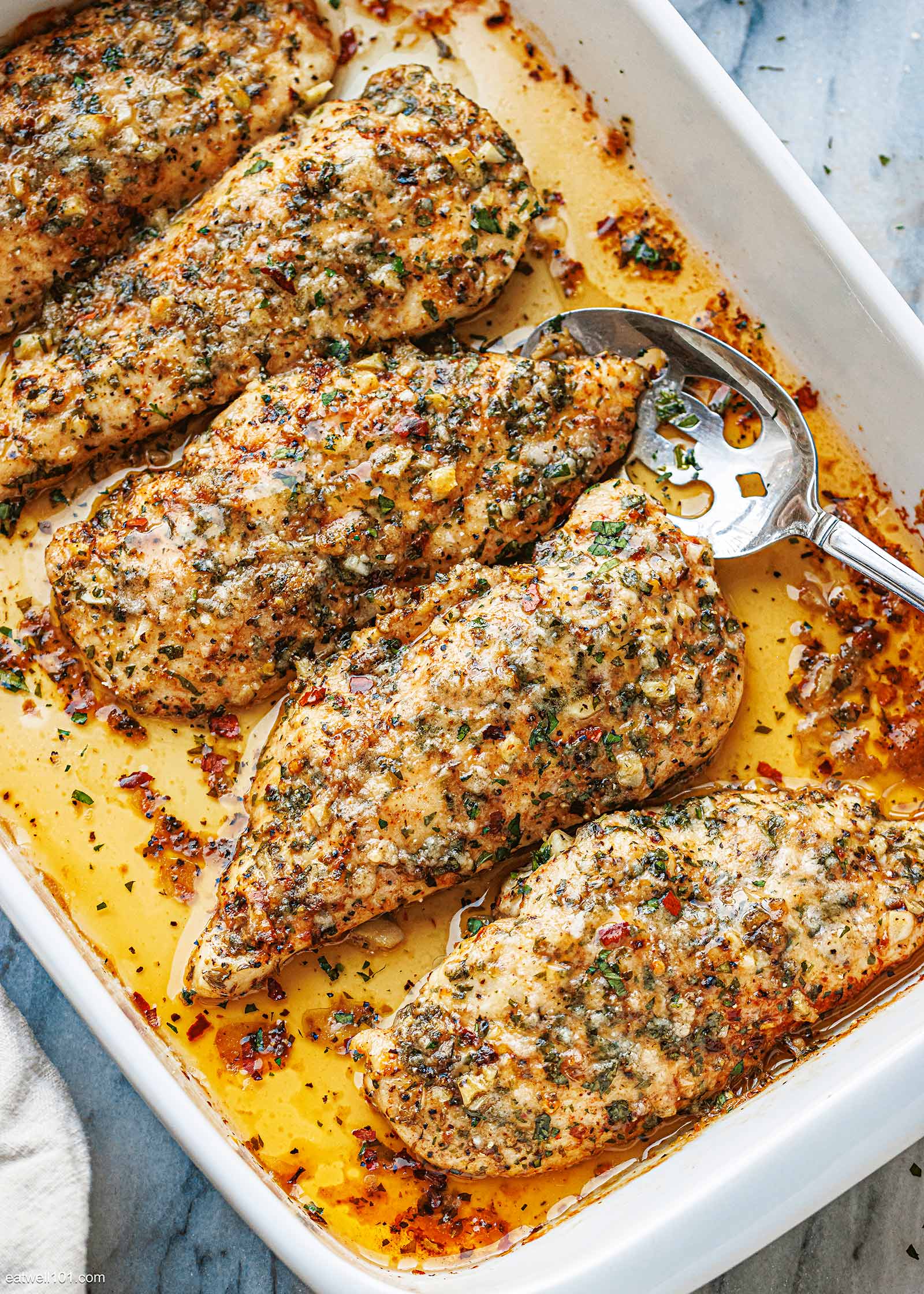 Garlic Parmesan Chicken Bake