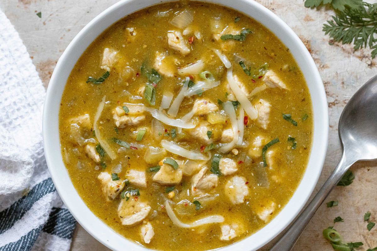 Easy Green Chile Pork Soup