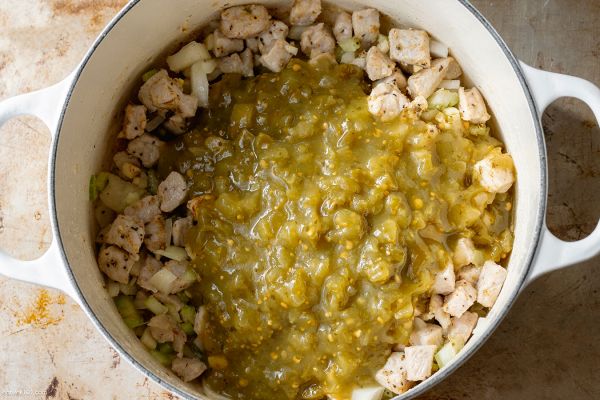 Easy Green Chile Pork Soup