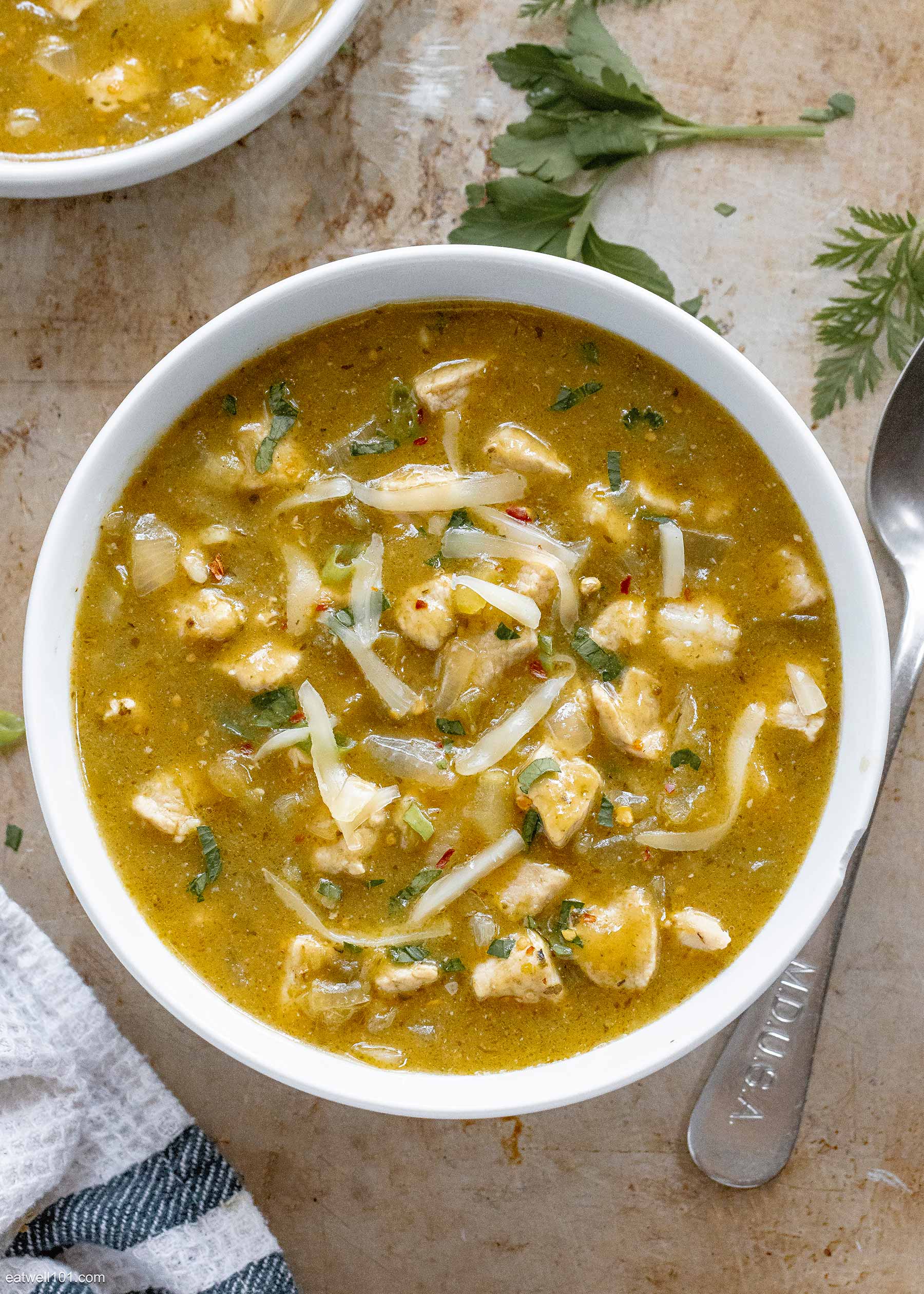 green chili soup recipe