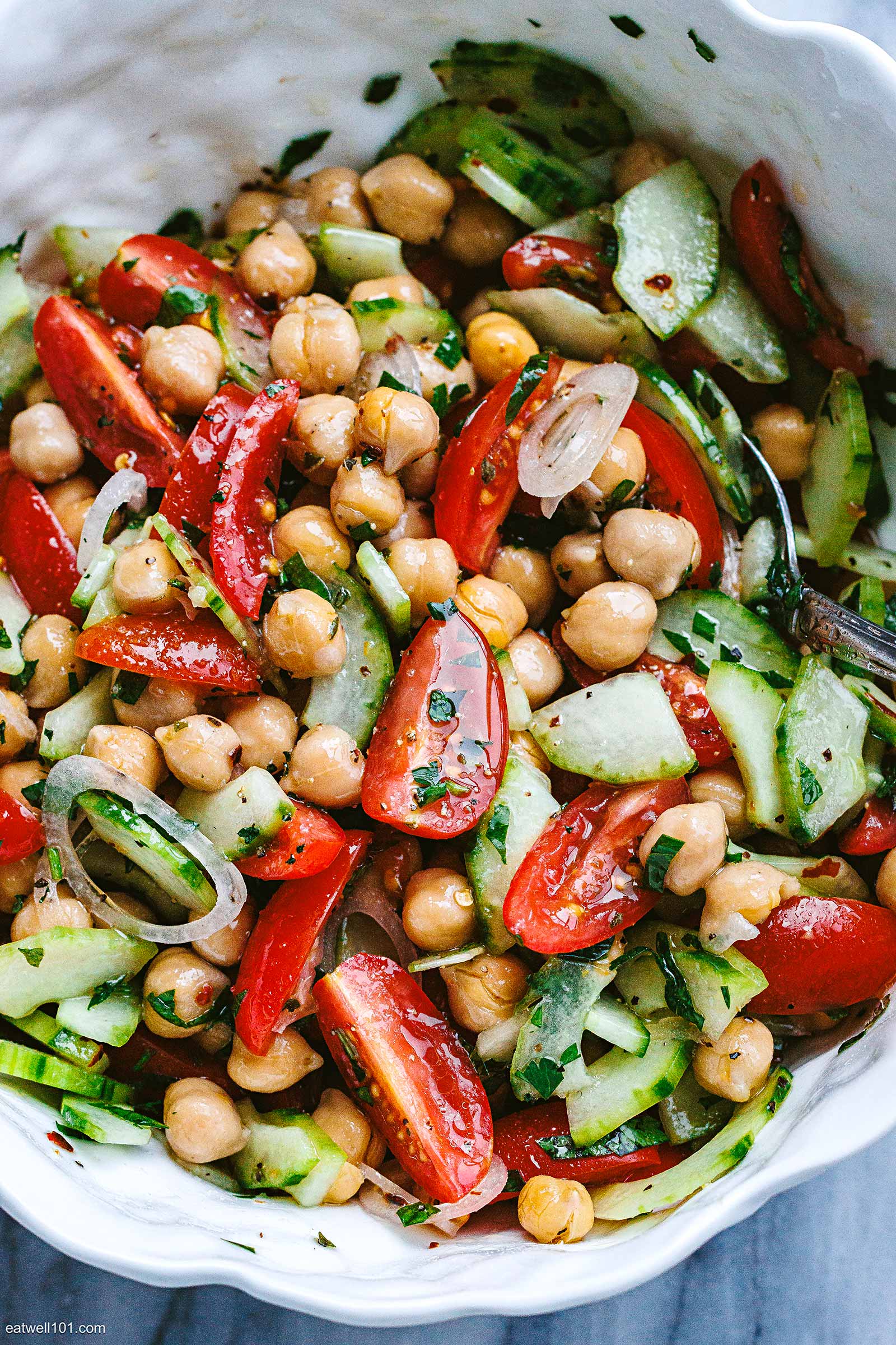 healthy Chickpea Salad recipe