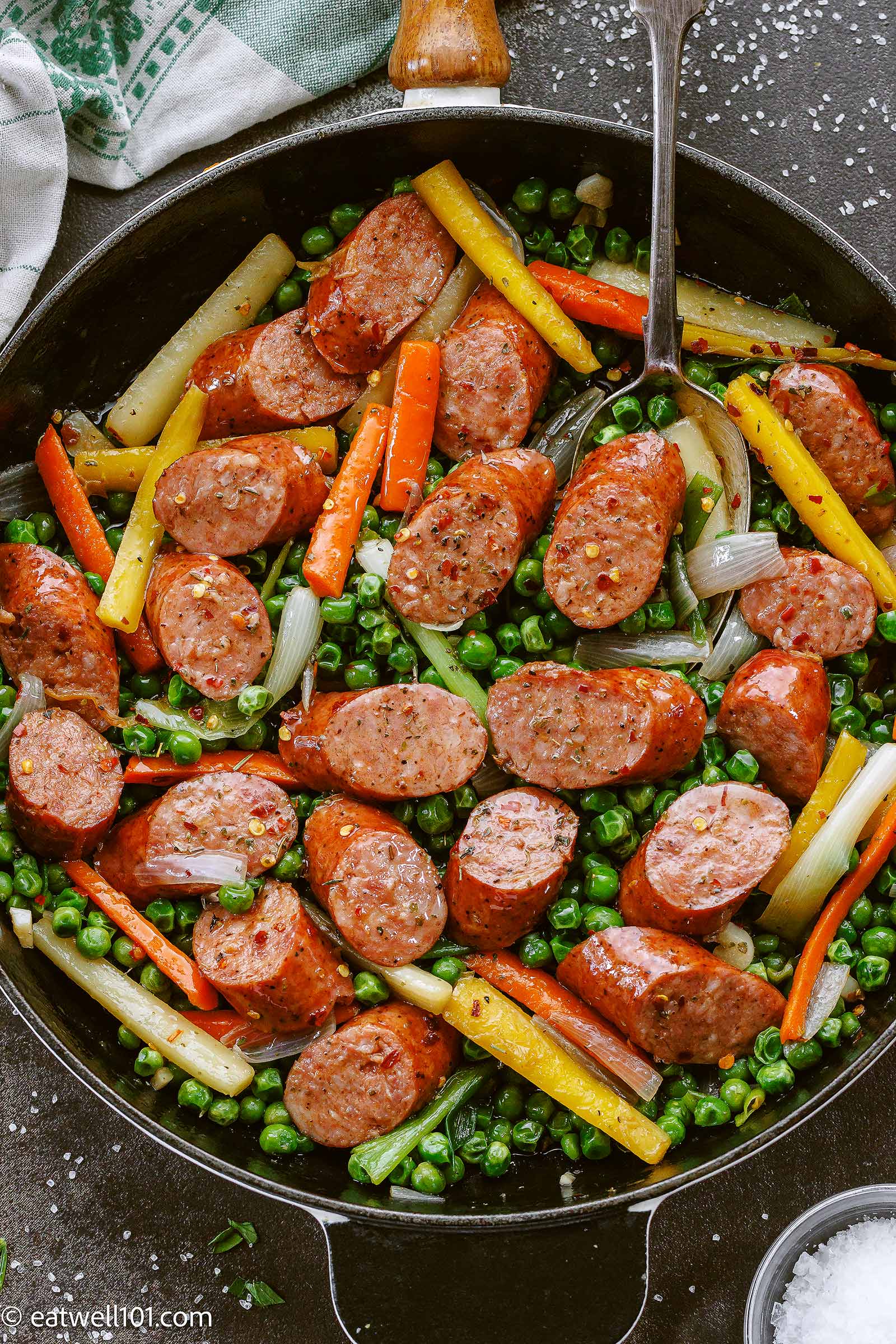 one pan sausage and veggies recipe