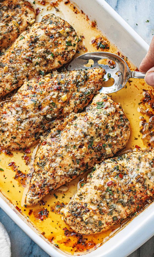 Garlic Parmesan Chicken Bake