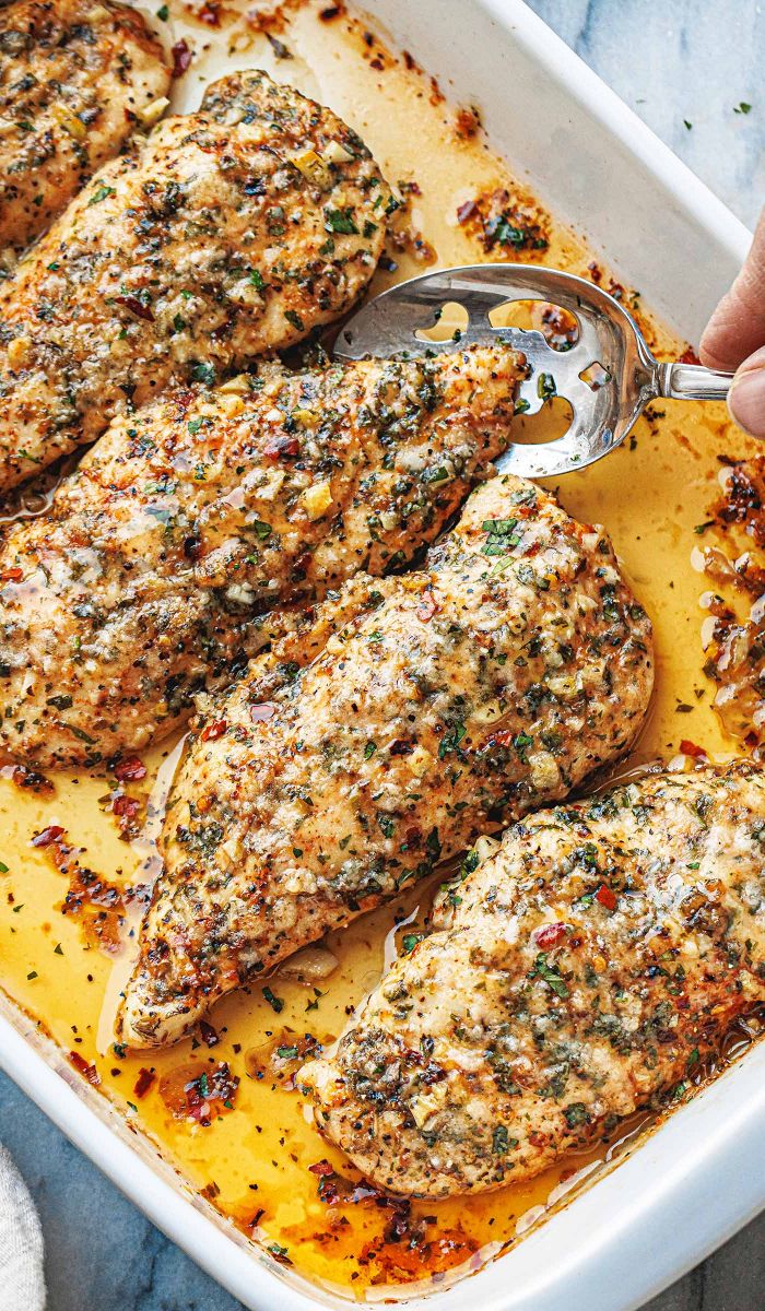 Garlic Parmesan Chicken Bake