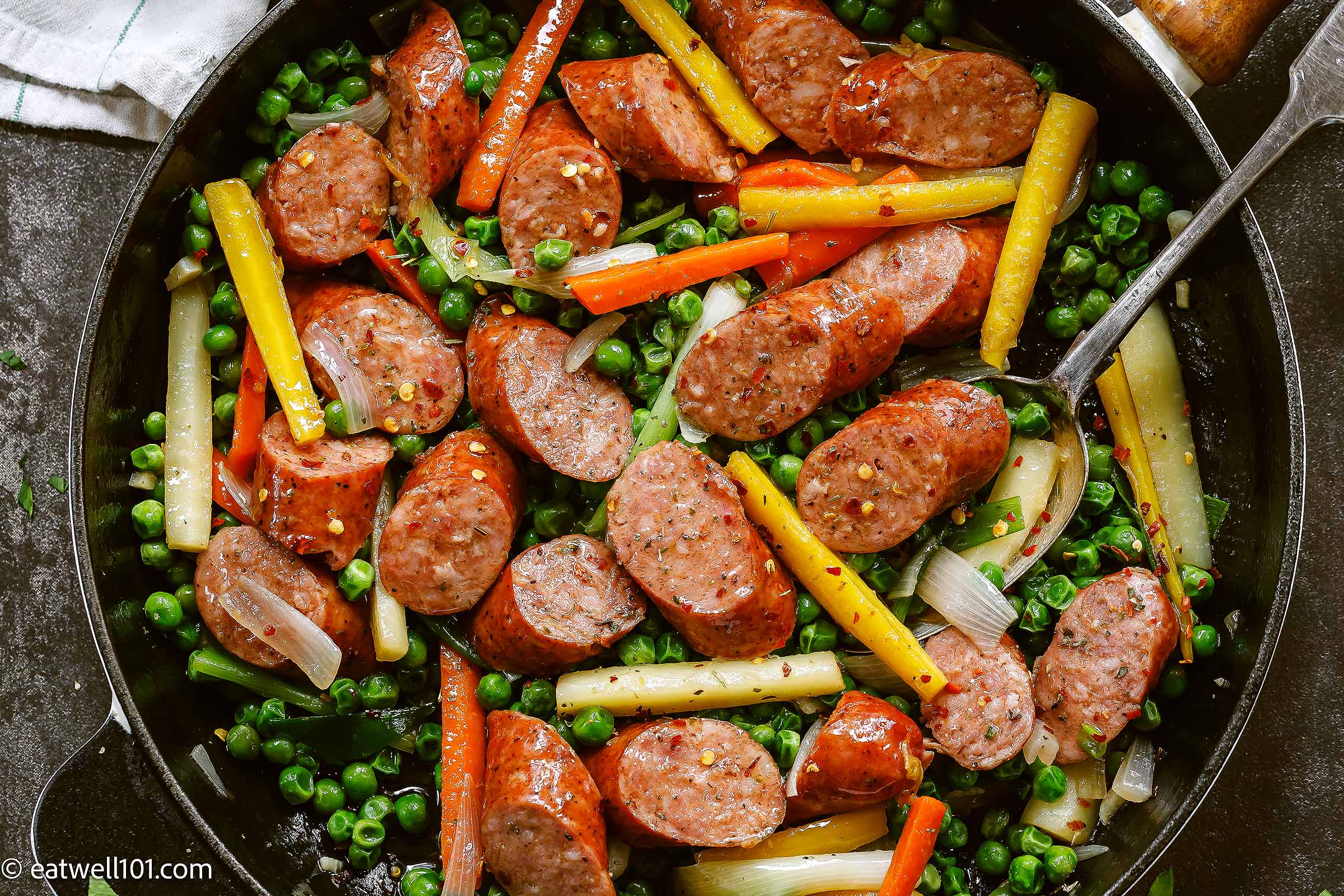 One-Pan Sausage Veggies