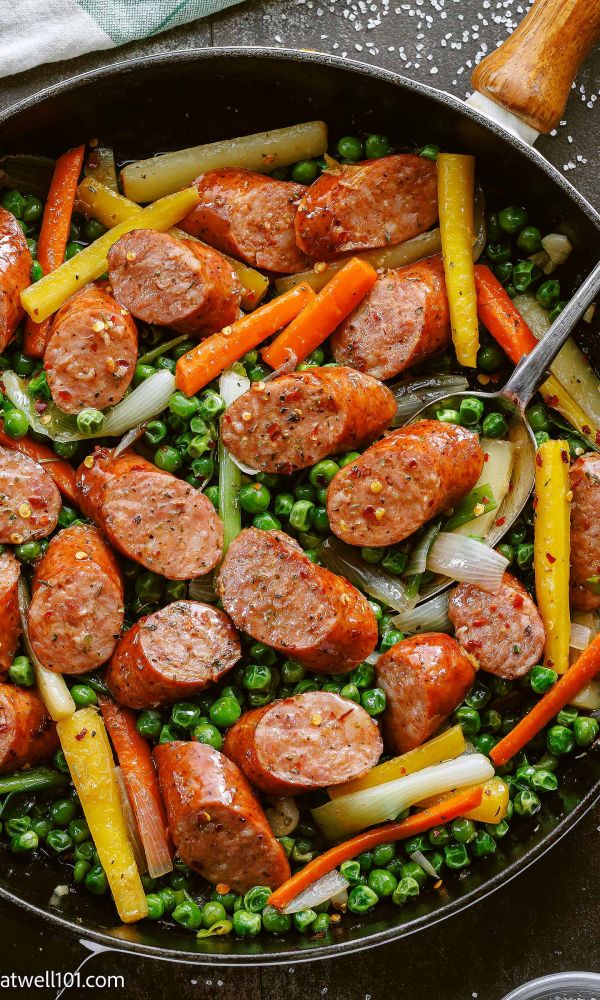 One-Pan Sausage Veggies