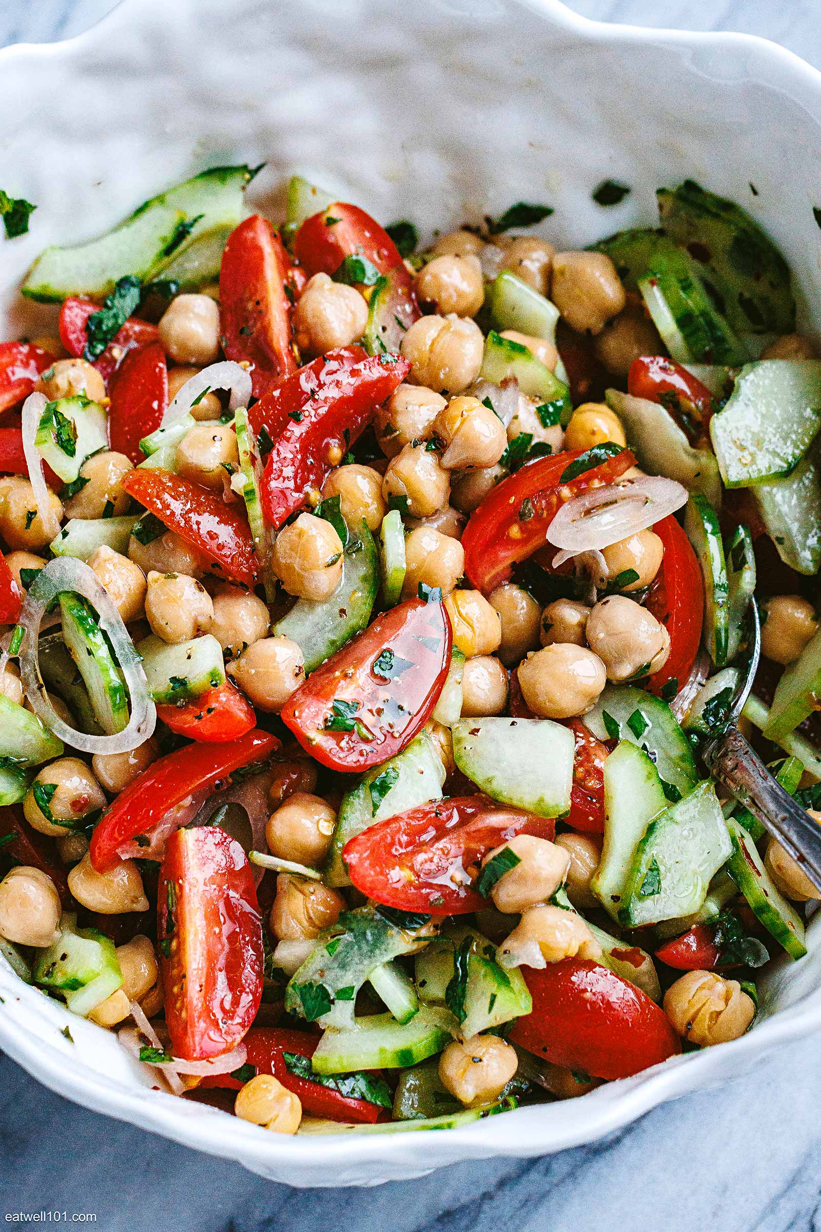 vegan Chickpea Salad