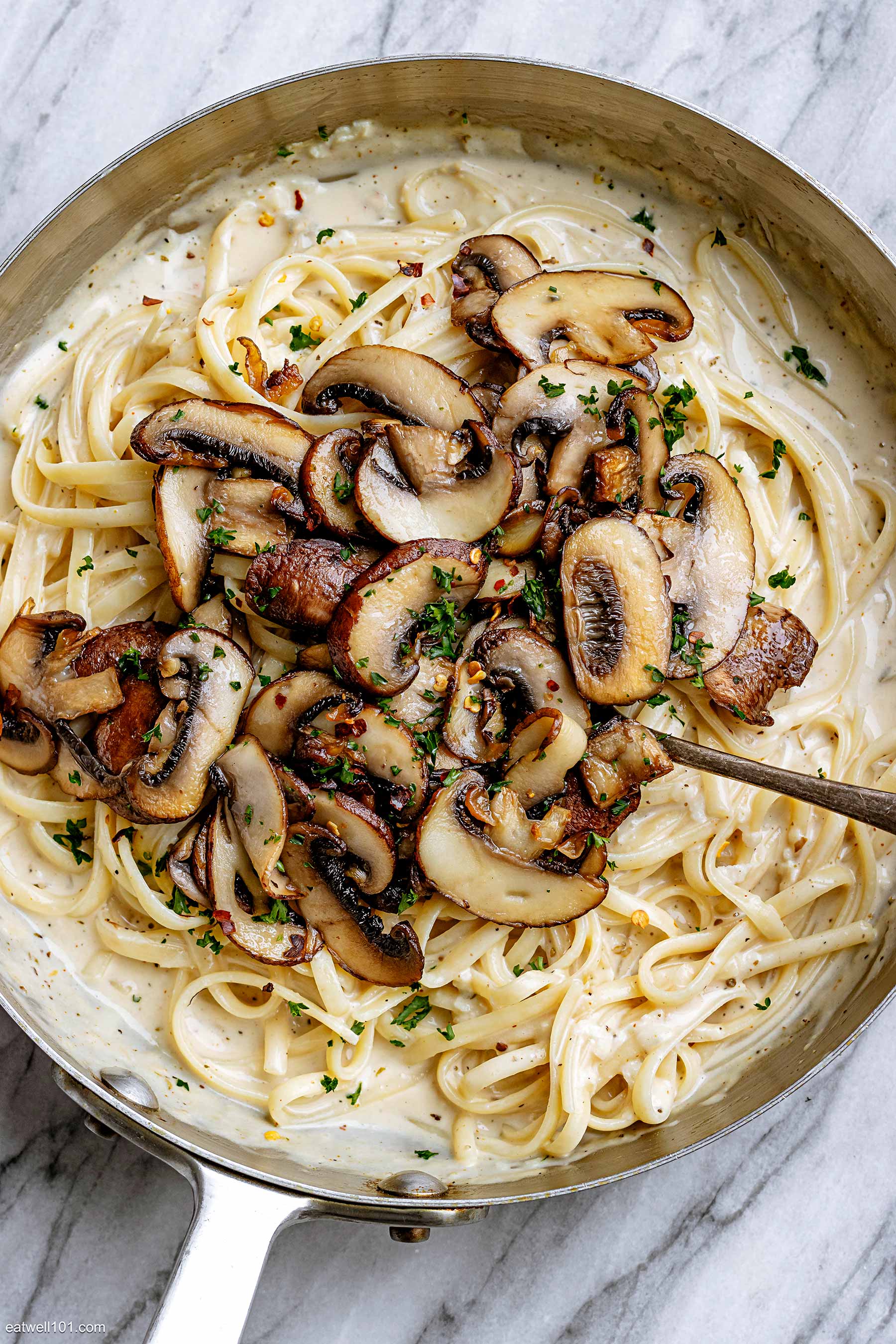 vegetarian pasta dinner